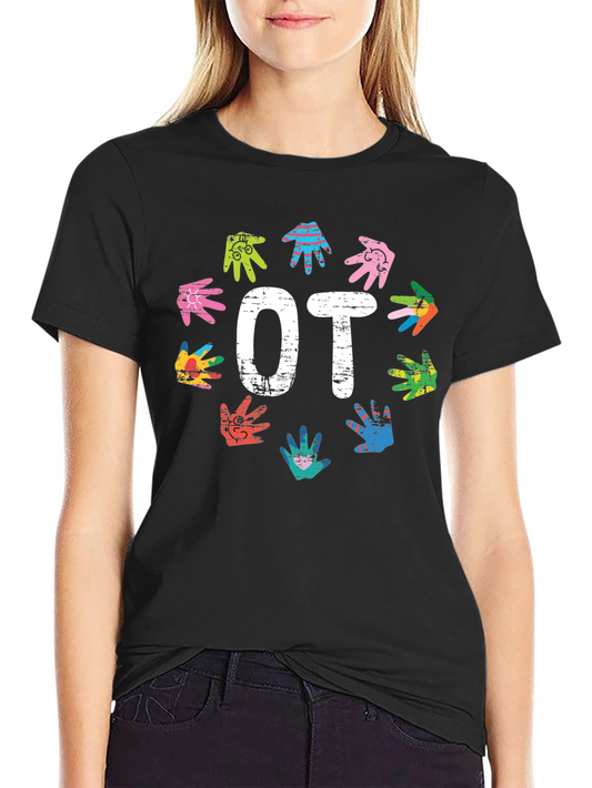 OT Occupational Therapy Hands T-Shirt