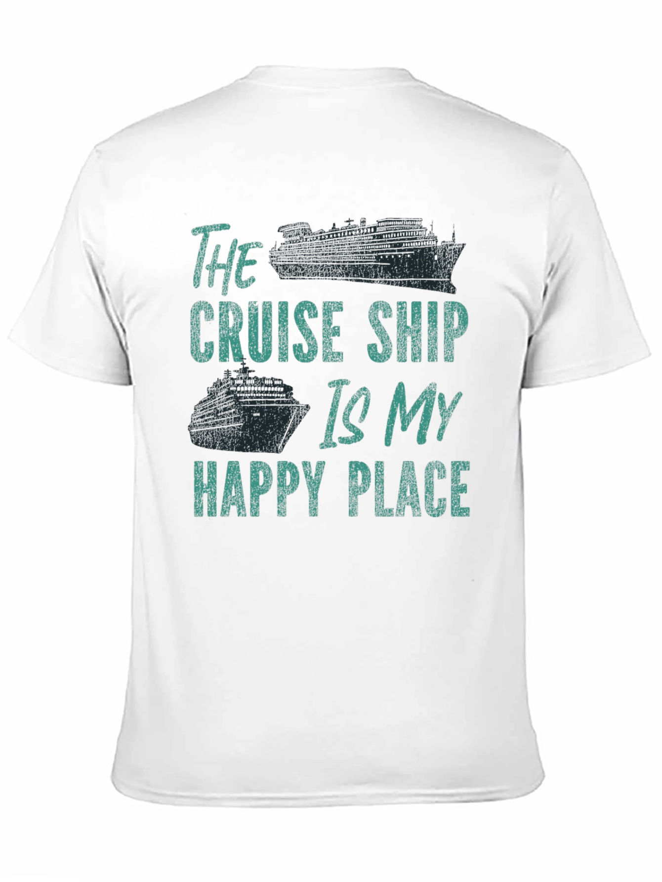 Cruise Ship Happy Place T-Shirt