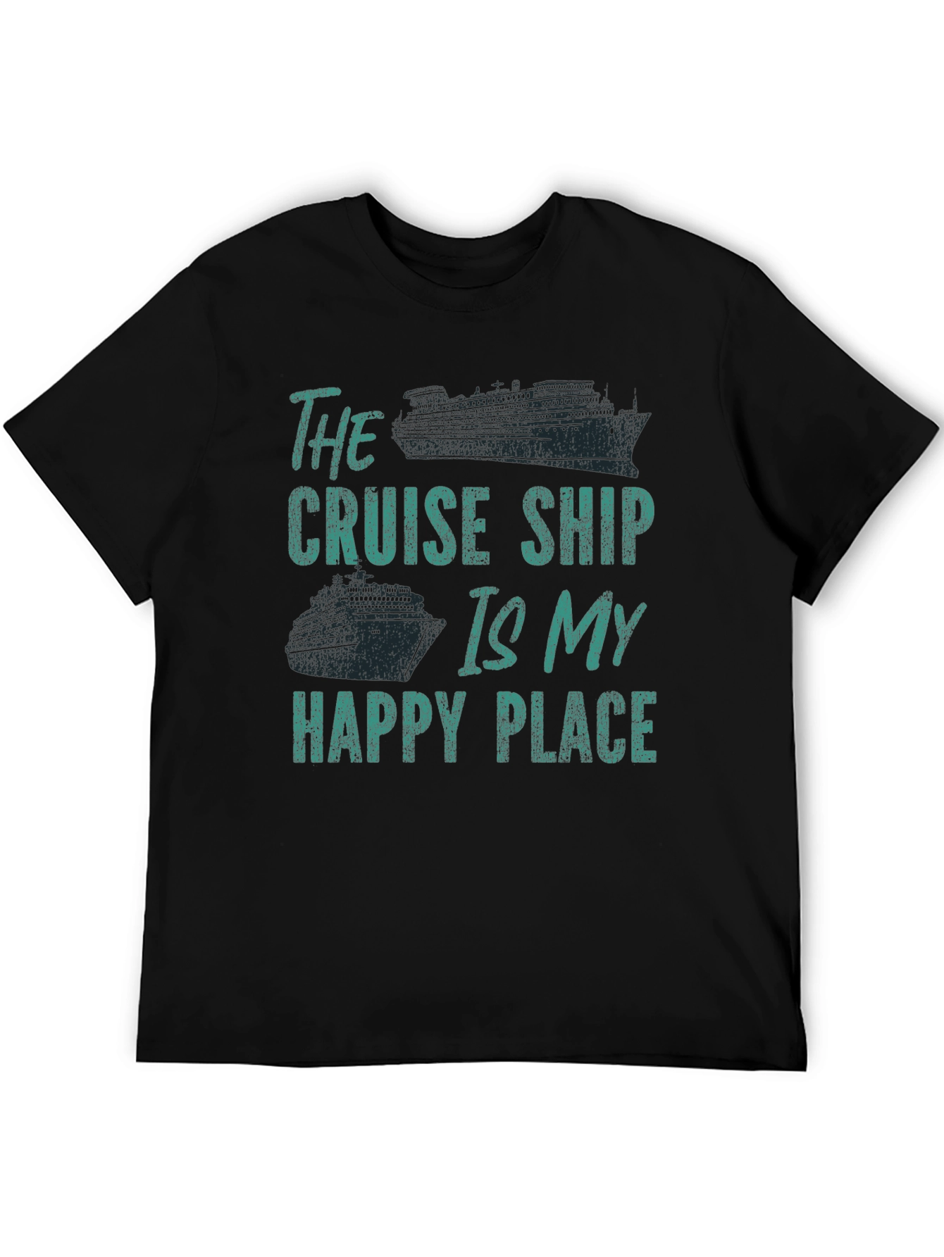 Cruise Ship Happy Place T-Shirt