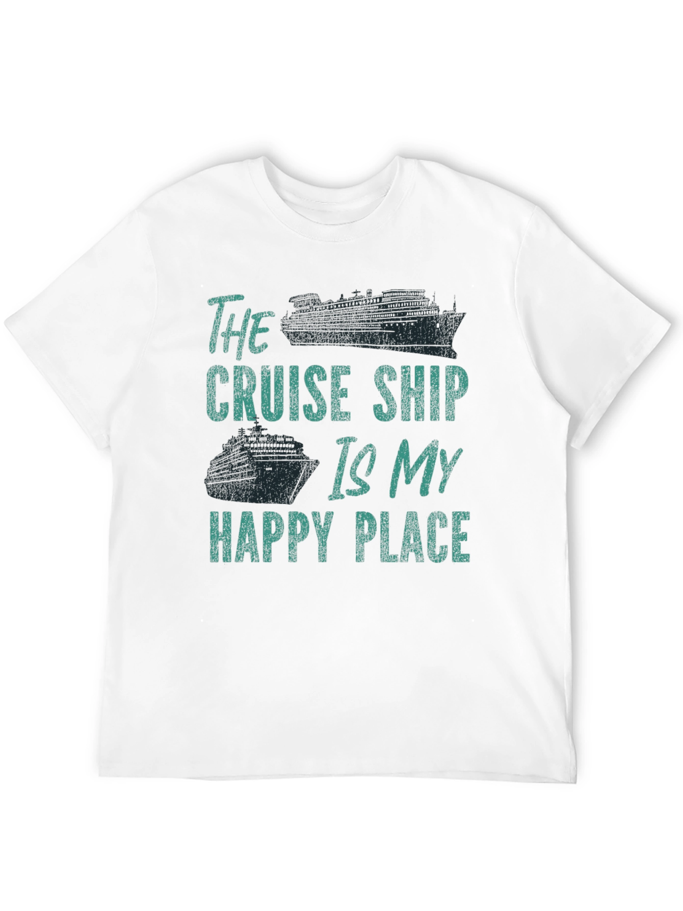 Cruise Ship Happy Place T-Shirt