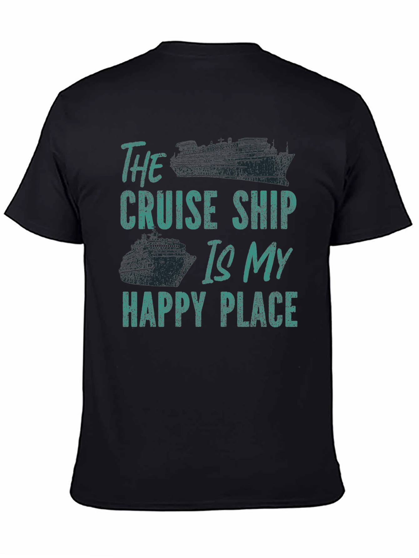 Cruise Ship Happy Place T-Shirt