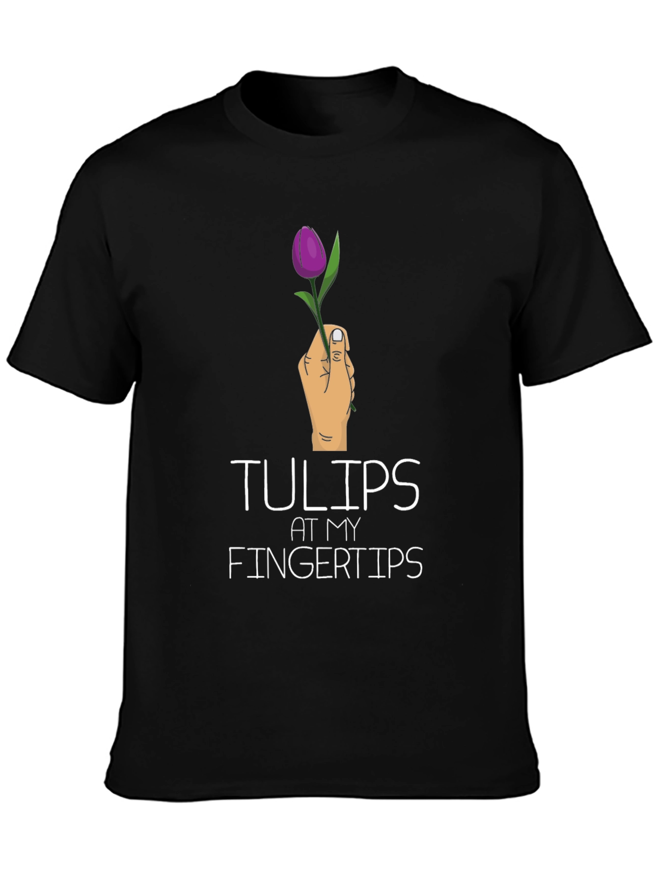 Tulips at My Fingertips Graphic T-Shirt