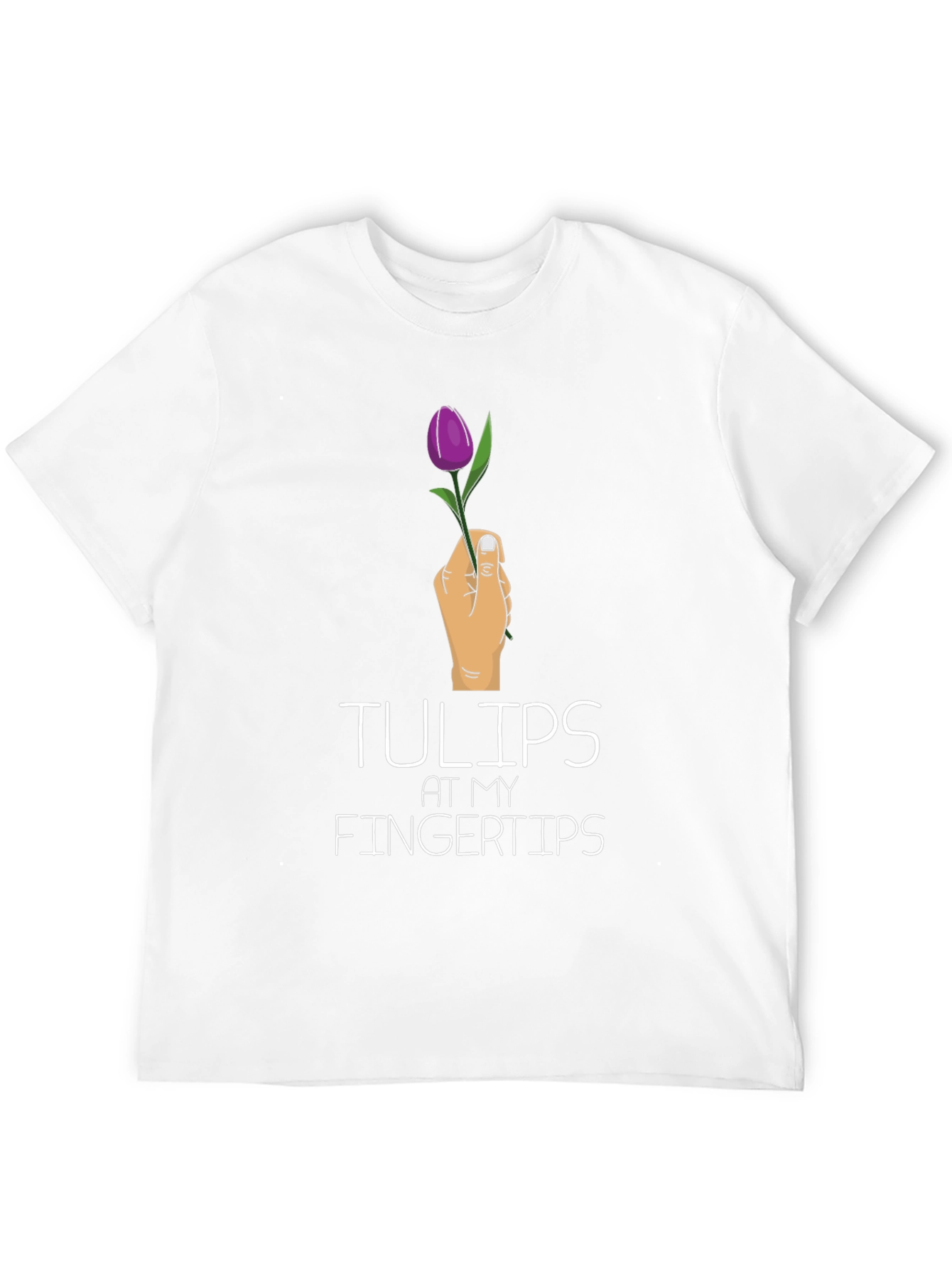 Tulips at My Fingertips Graphic T-Shirt