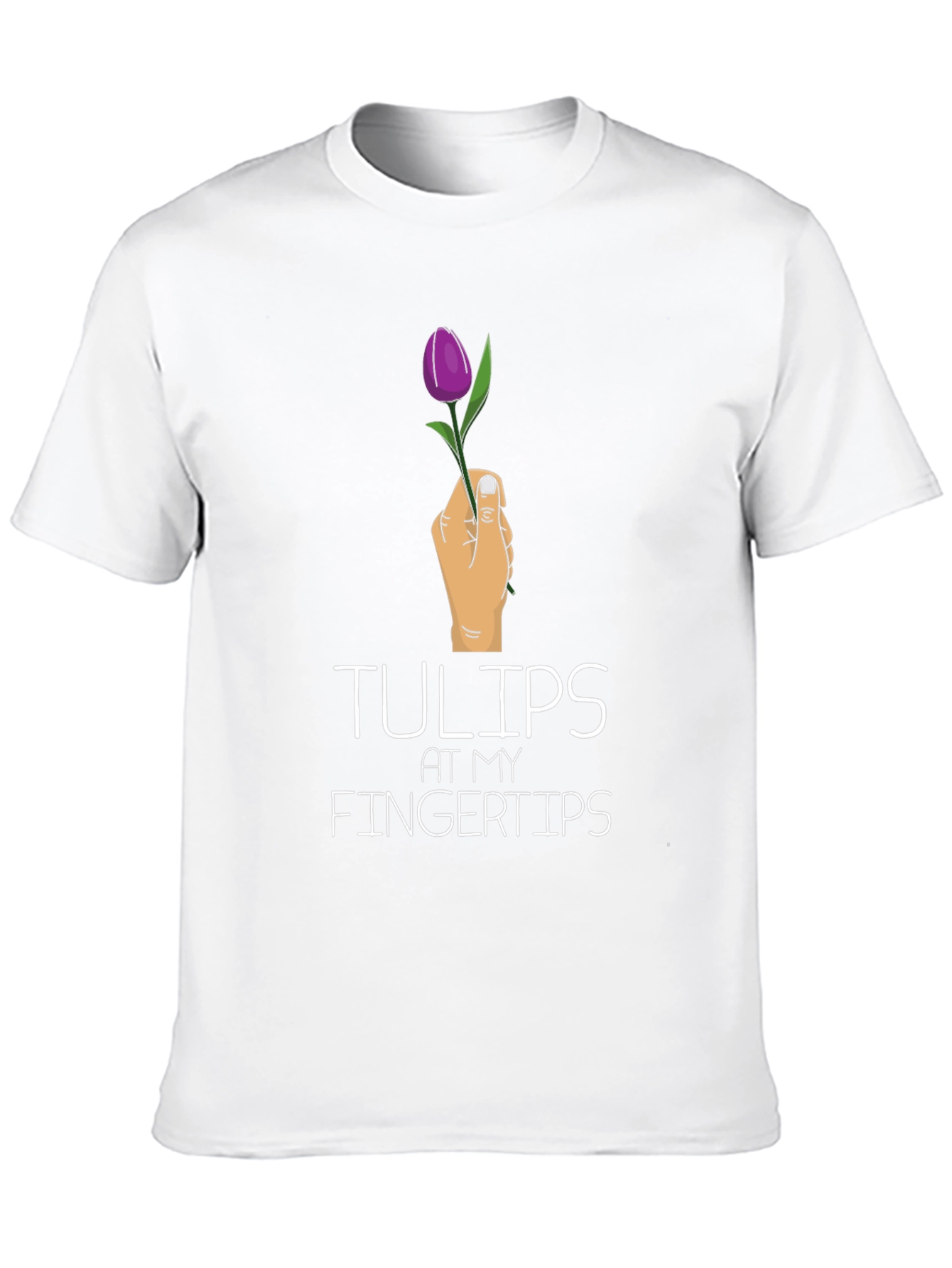 Tulips at My Fingertips Graphic T-Shirt