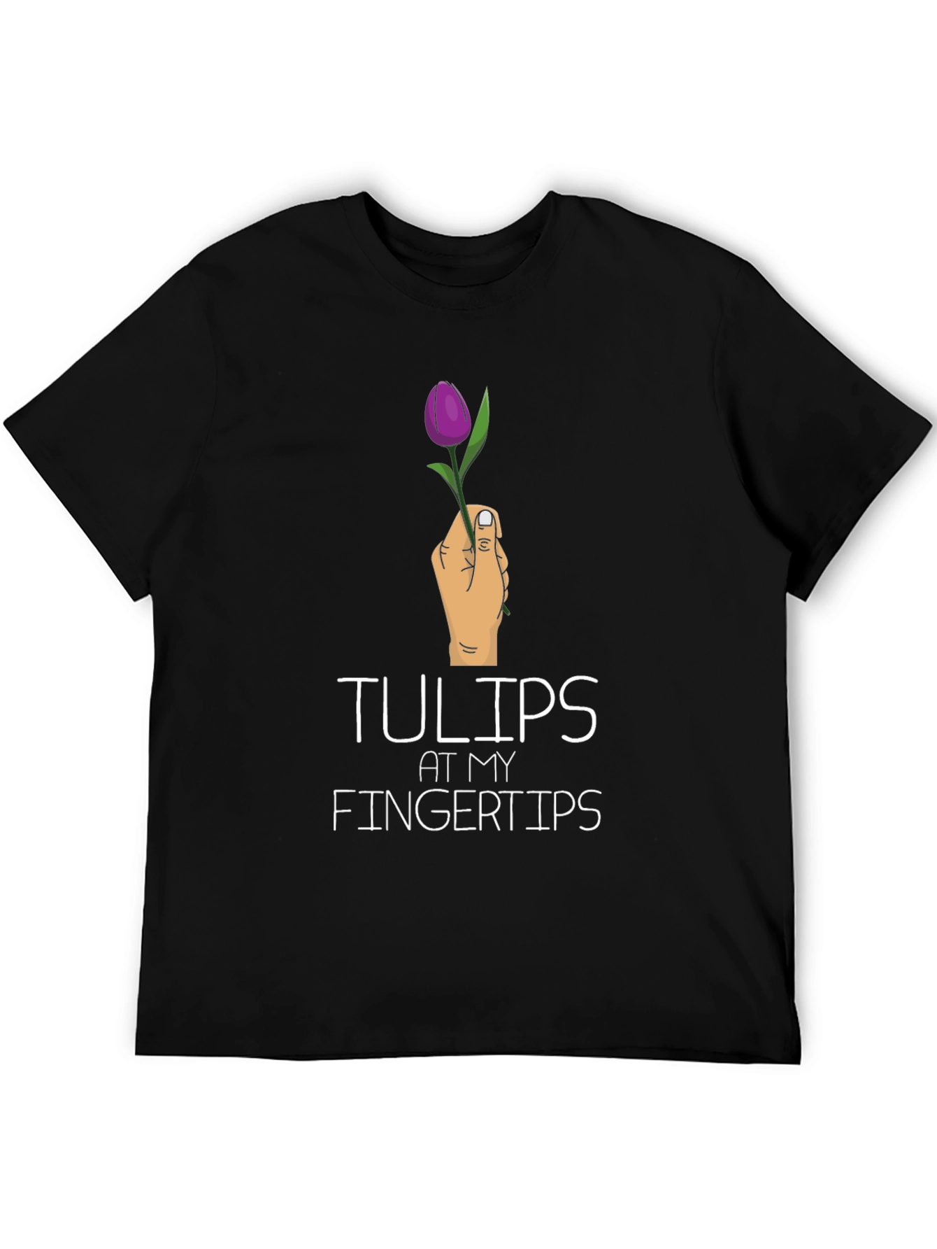 Tulips at My Fingertips Graphic T-Shirt