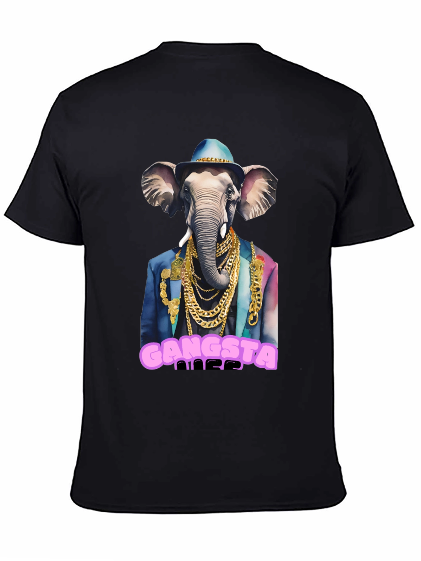 Gangsta Elephant Graphic Tee