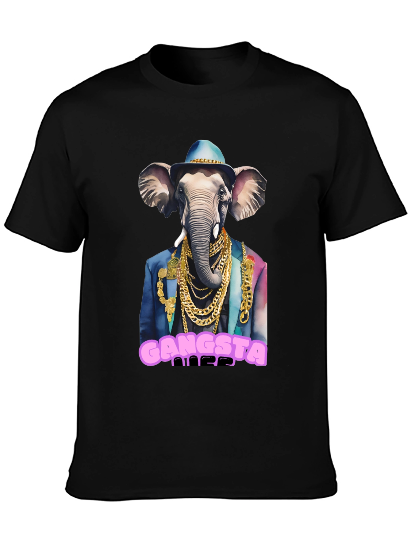 Gangsta Elephant Graphic Tee