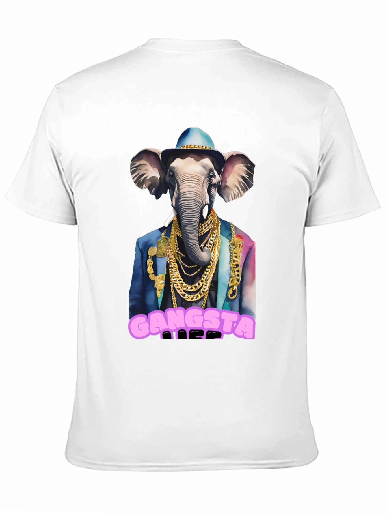 Gangsta Elephant Graphic Tee