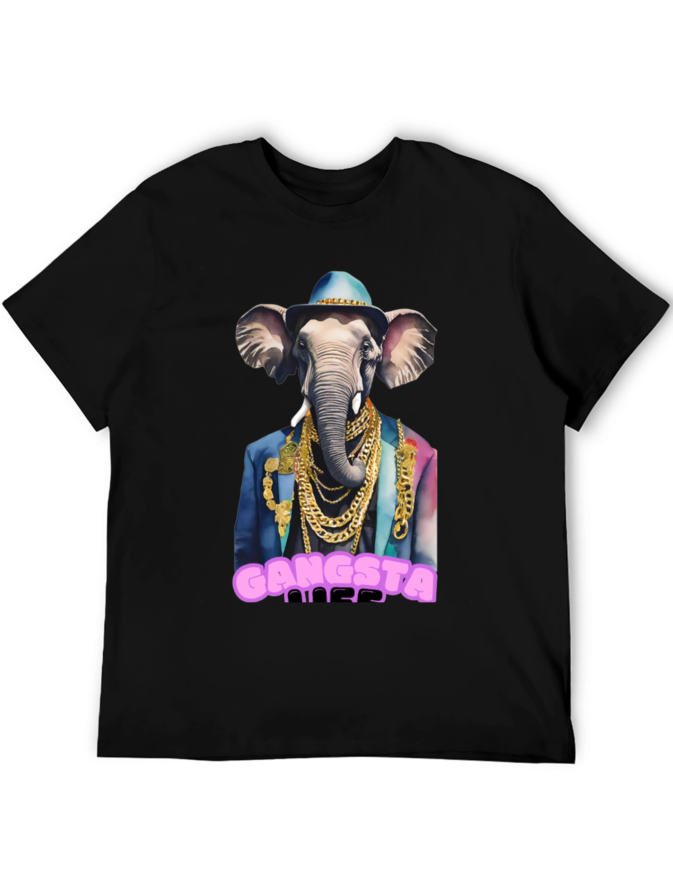 Gangsta Elephant Graphic Tee