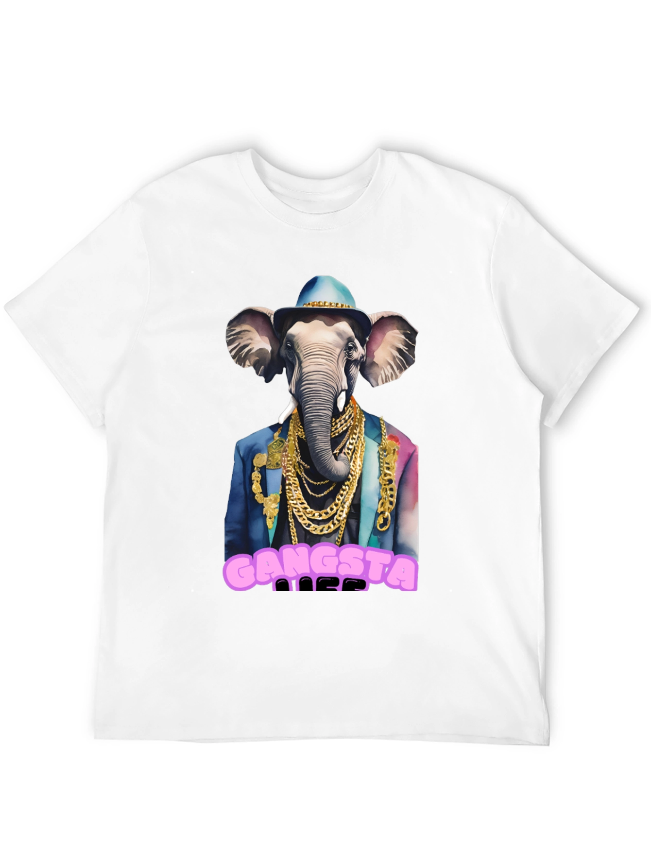 Gangsta Elephant Graphic Tee