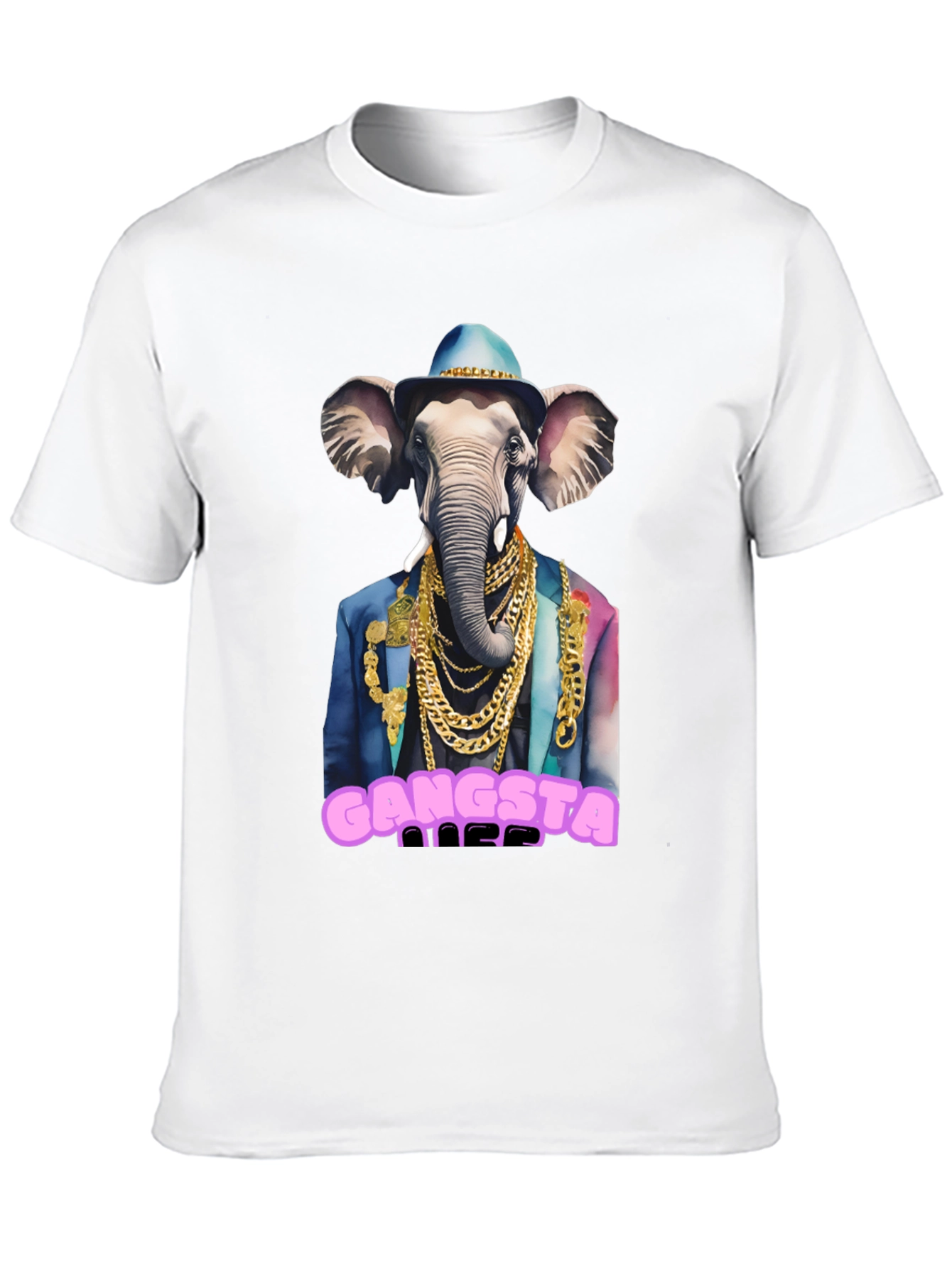 Gangsta Elephant Graphic Tee