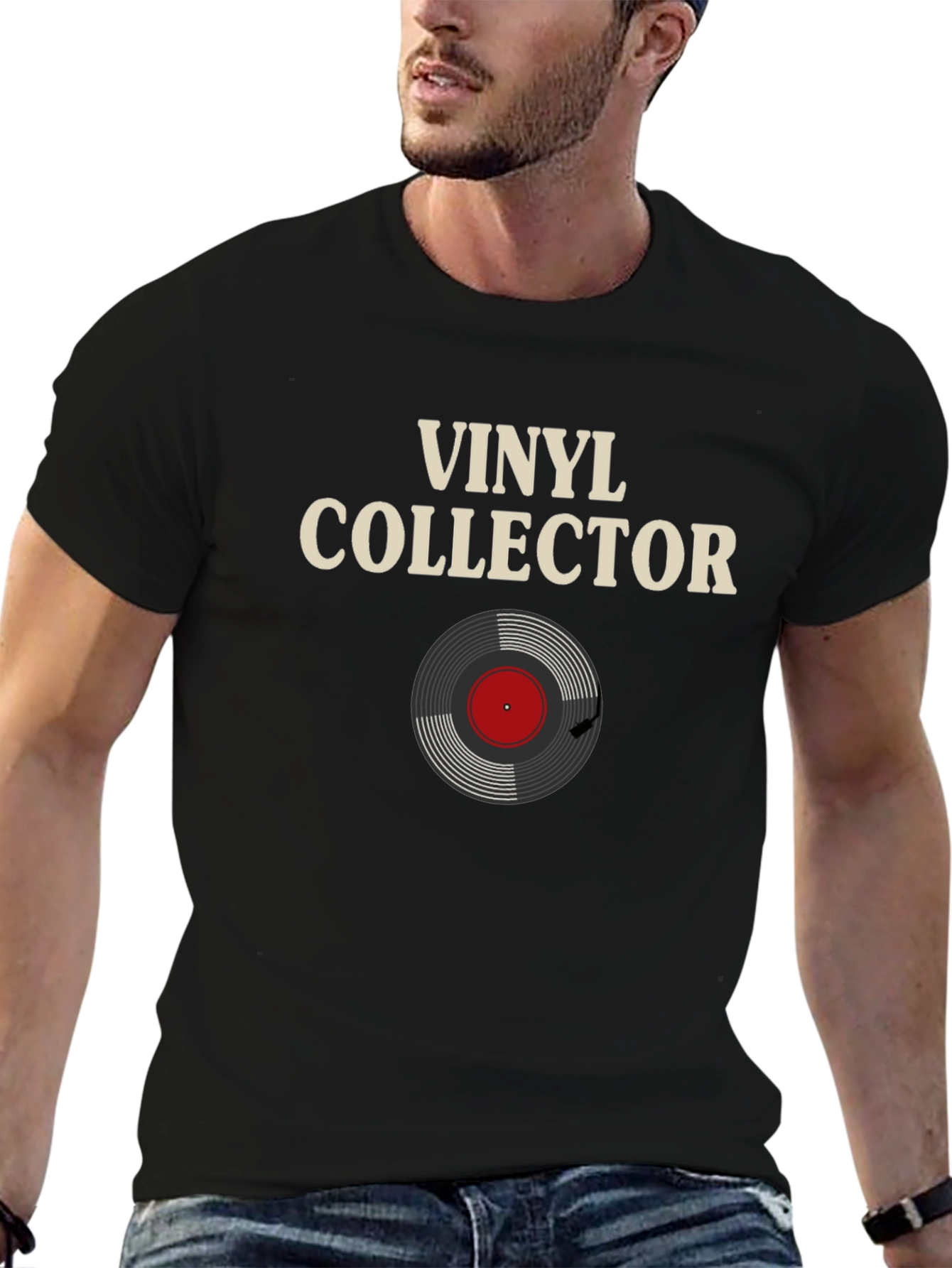 Vinyl Collector Graphic T-Shirt