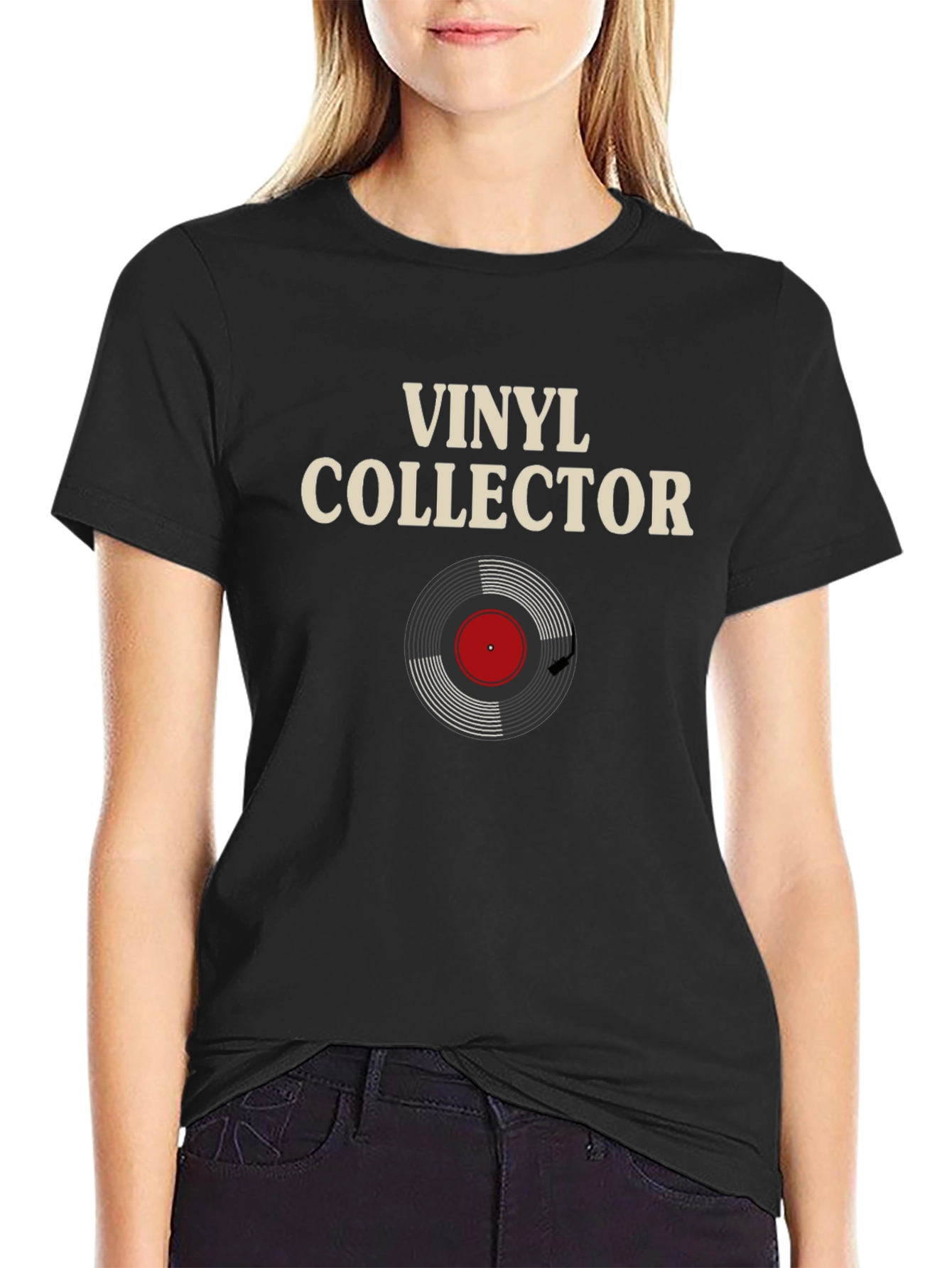 Vinyl Collector Graphic T-Shirt
