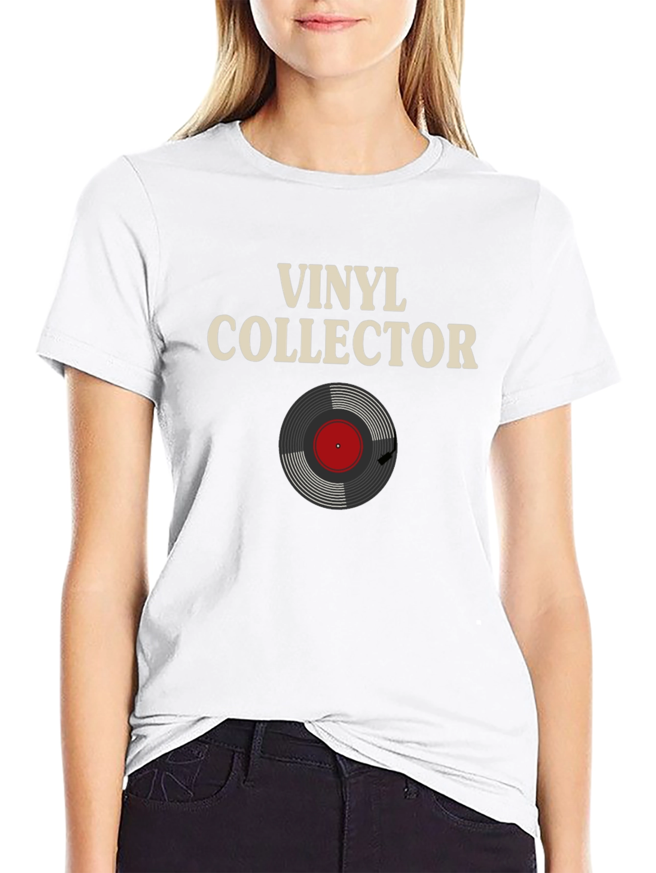 Vinyl Collector Graphic T-Shirt
