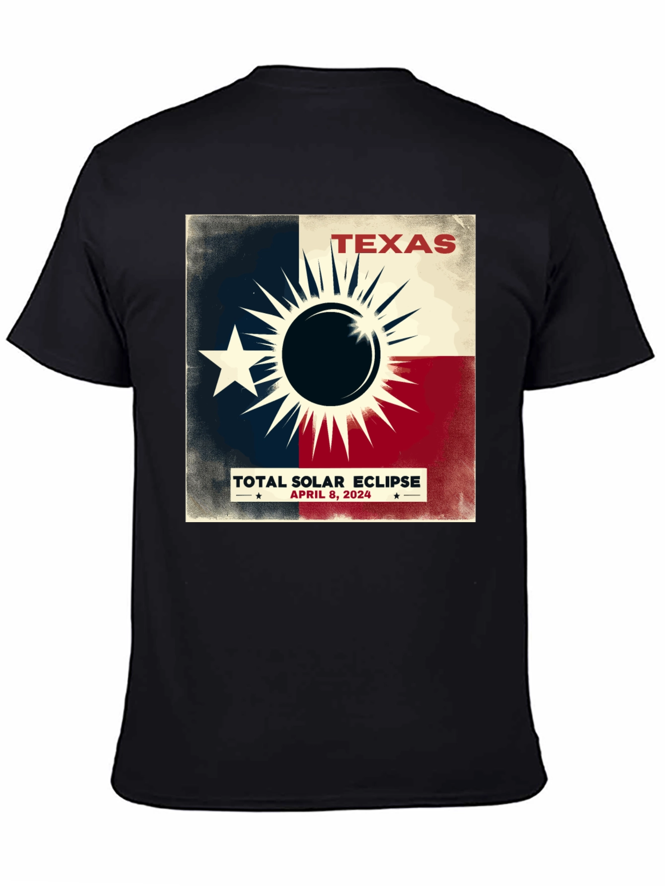 Texas Solar Eclipse 2024 T-Shirt