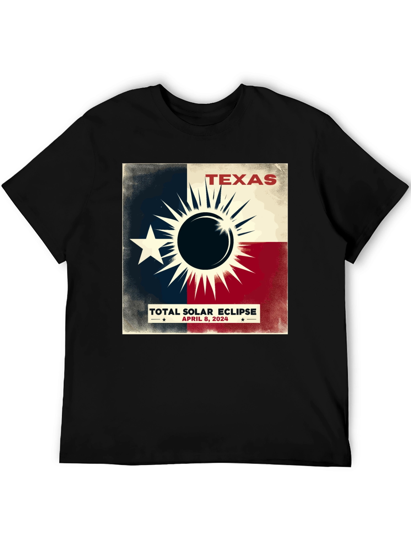 Texas Solar Eclipse 2024 T-Shirt