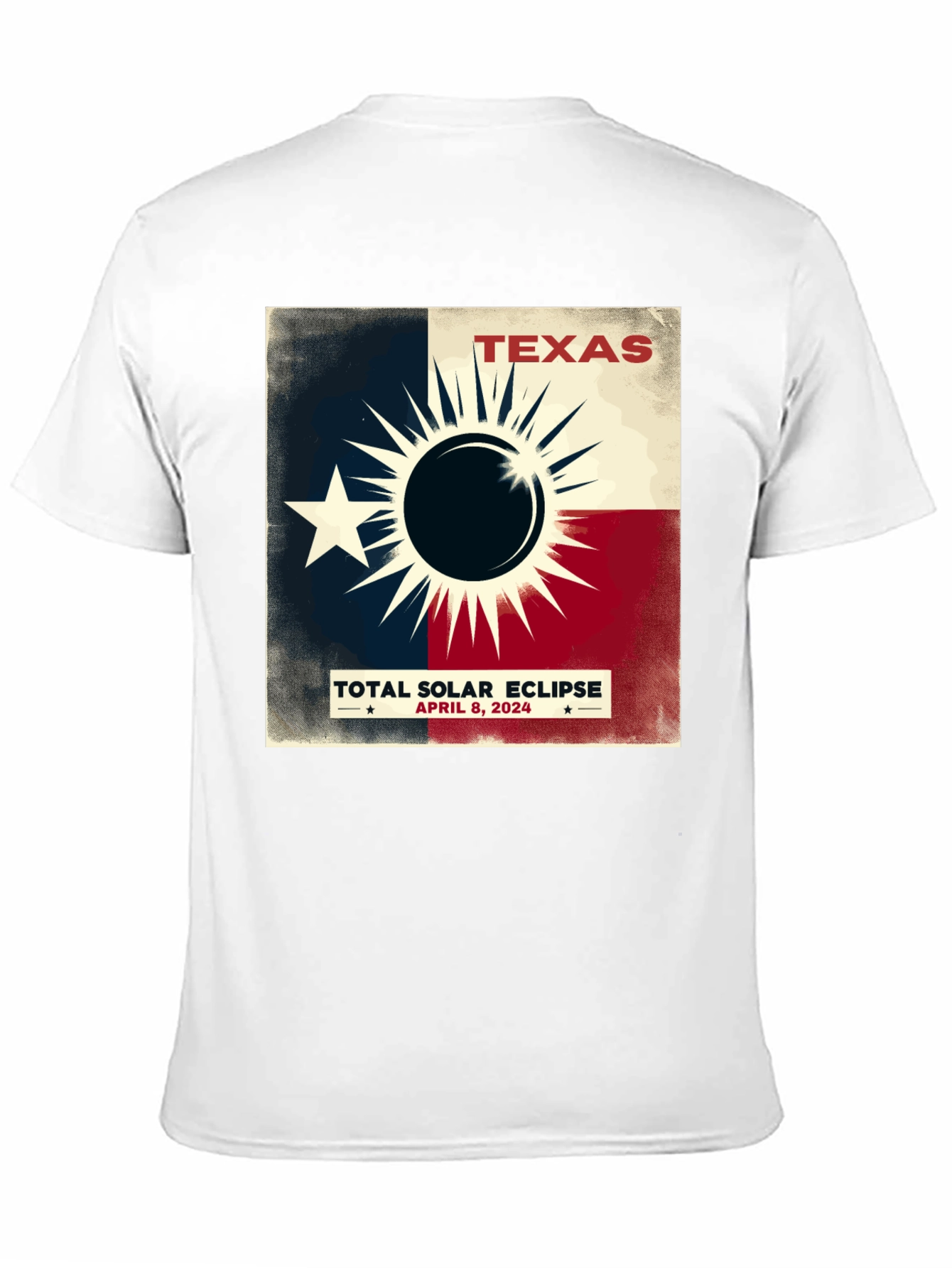 Texas Solar Eclipse 2024 T-Shirt
