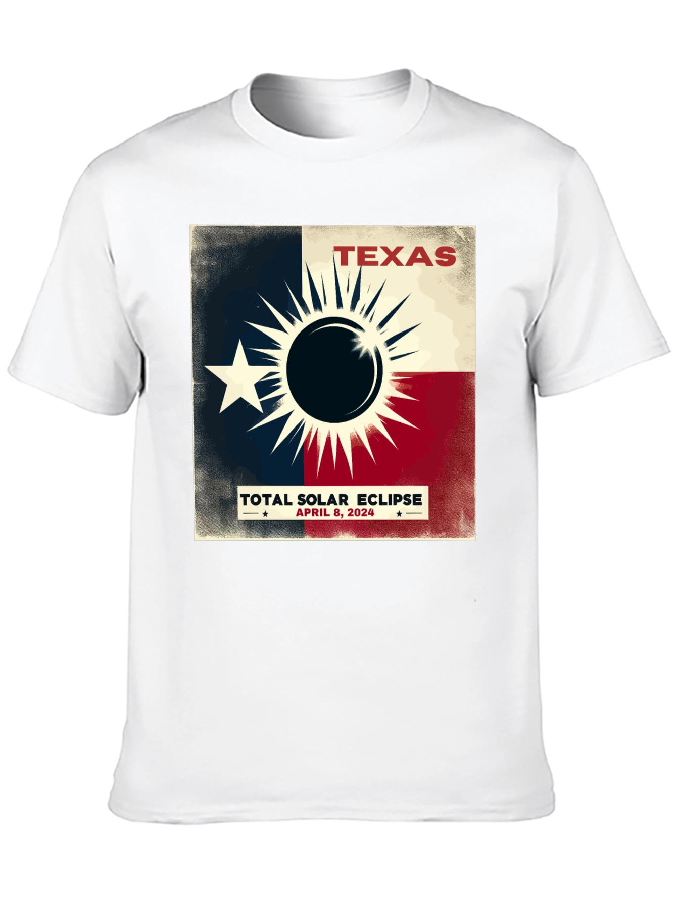 Texas Solar Eclipse 2024 T-Shirt
