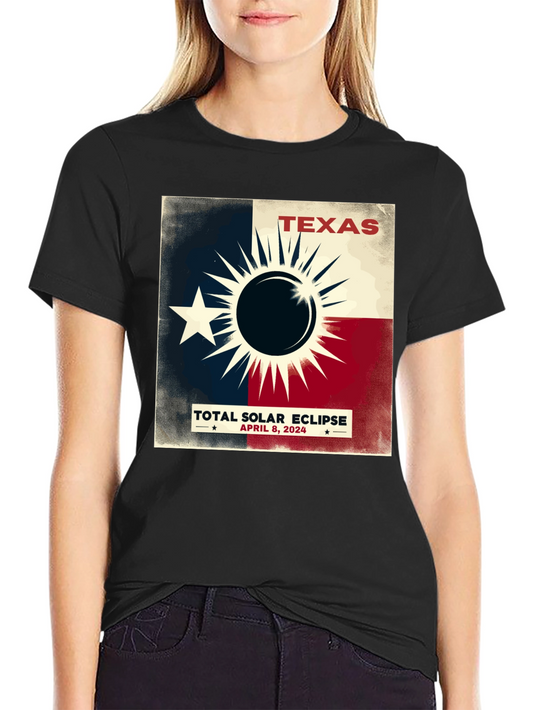 Texas Solar Eclipse 2024 T-Shirt