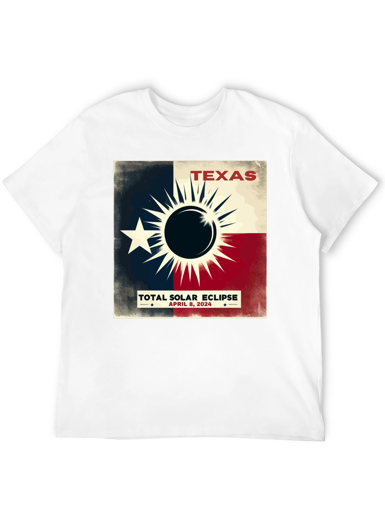 Texas Solar Eclipse 2024 T-Shirt