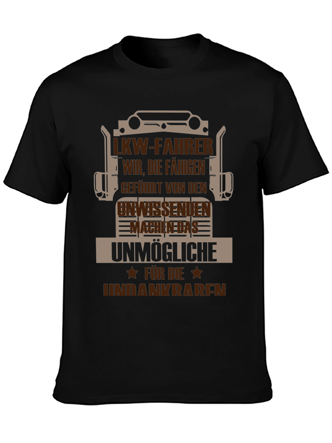 Trucker T-Shirt - German LKW-FAHRER Design