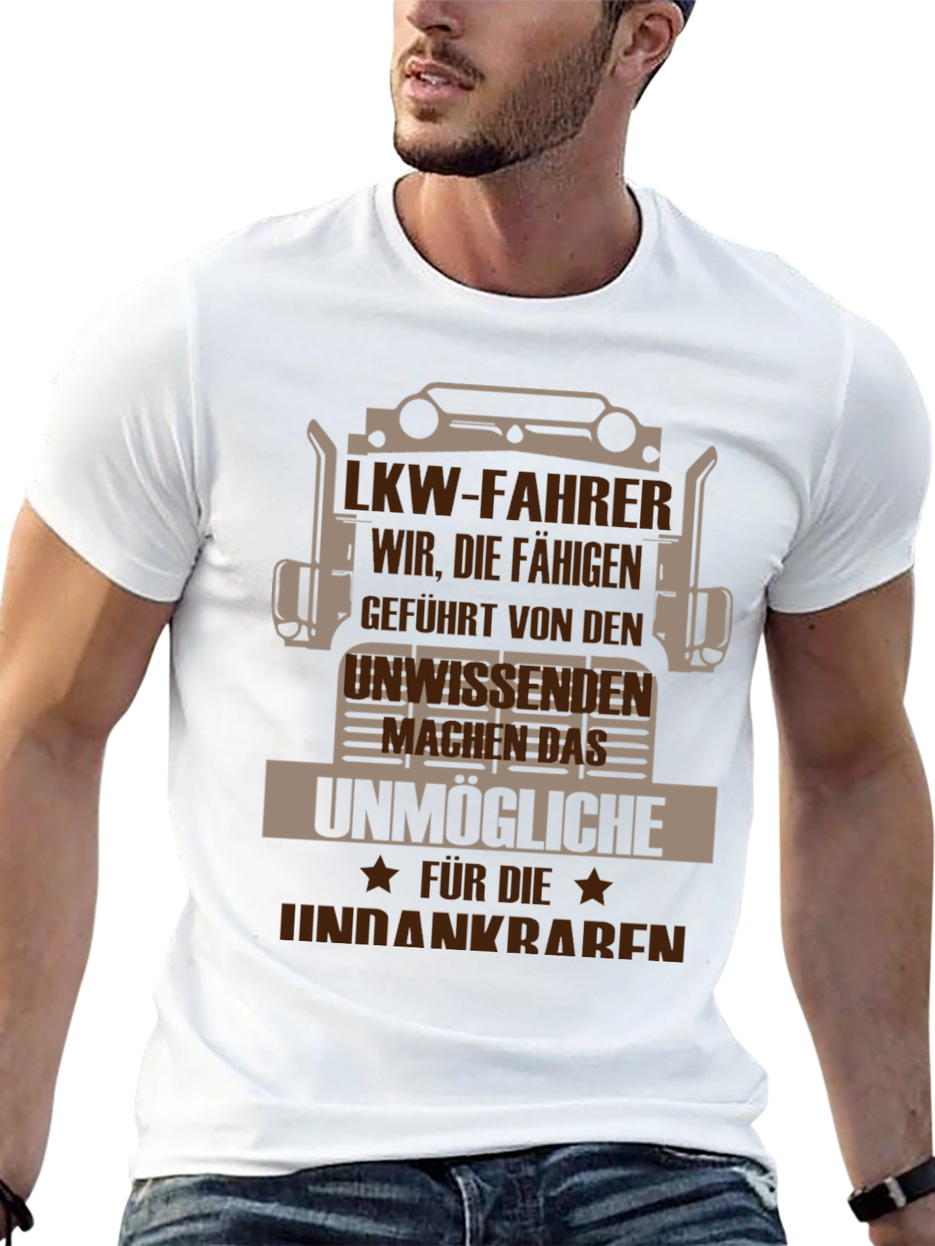 Trucker T-Shirt - German LKW-FAHRER Design