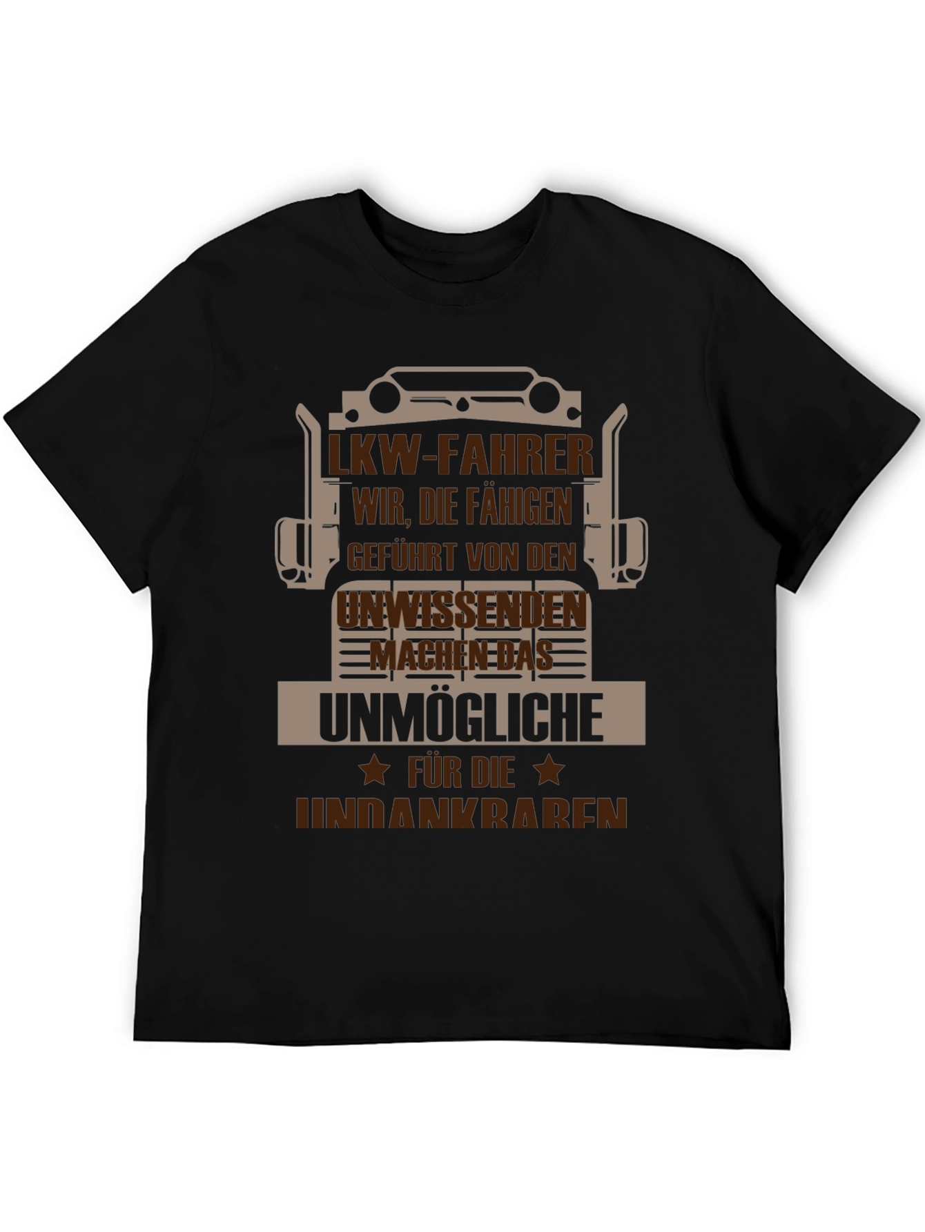 Trucker T-Shirt - German LKW-FAHRER Design