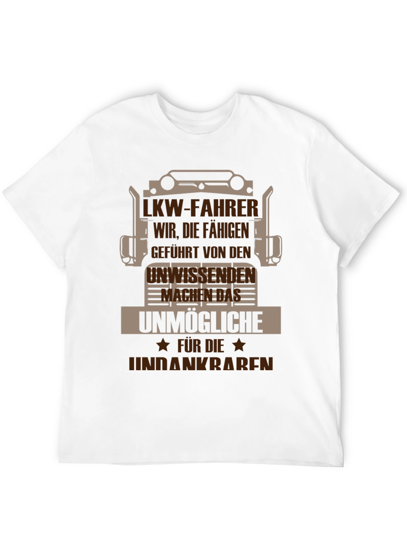 Trucker T-Shirt - German LKW-FAHRER Design