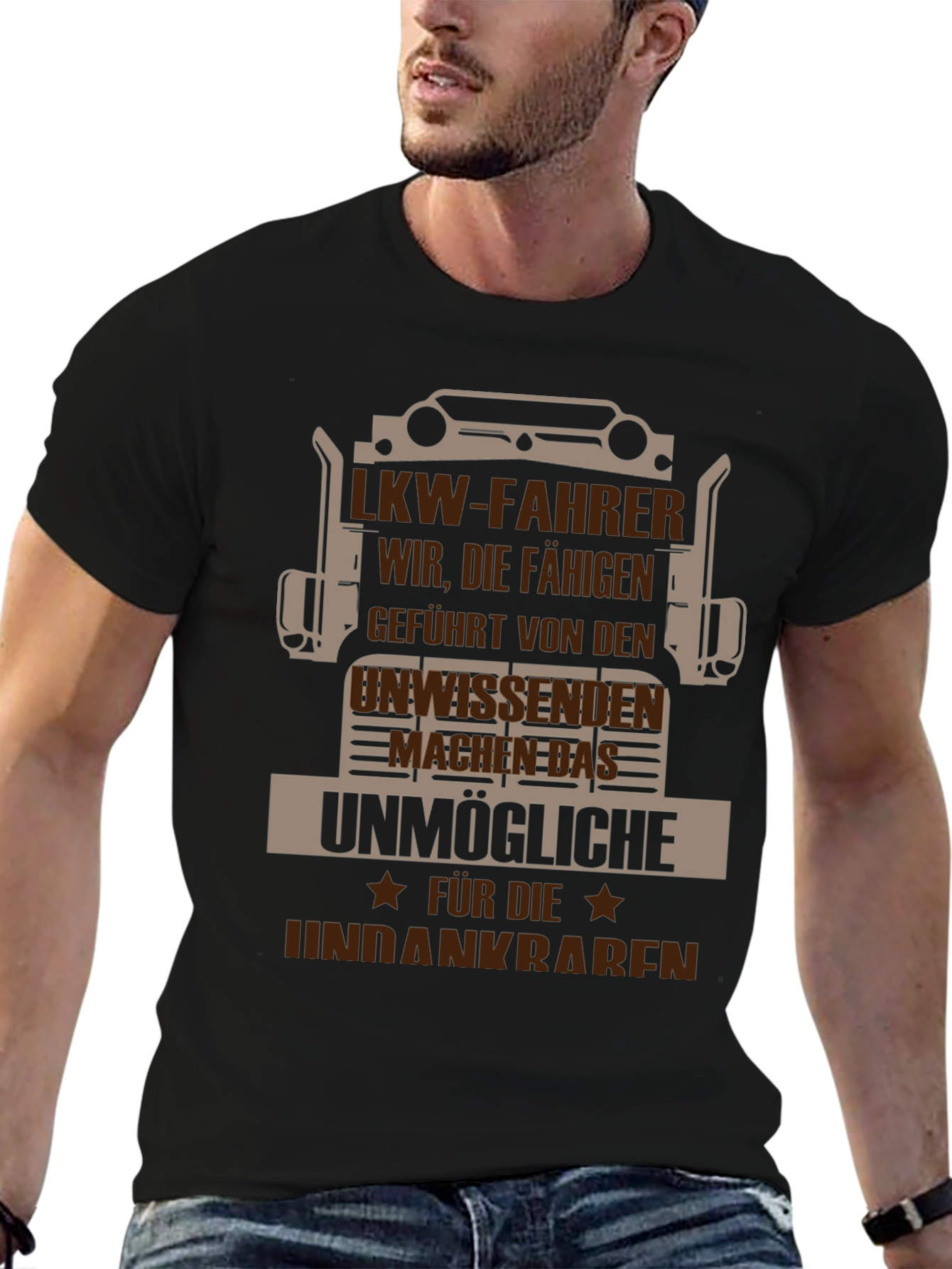 Trucker T-Shirt - German LKW-FAHRER Design