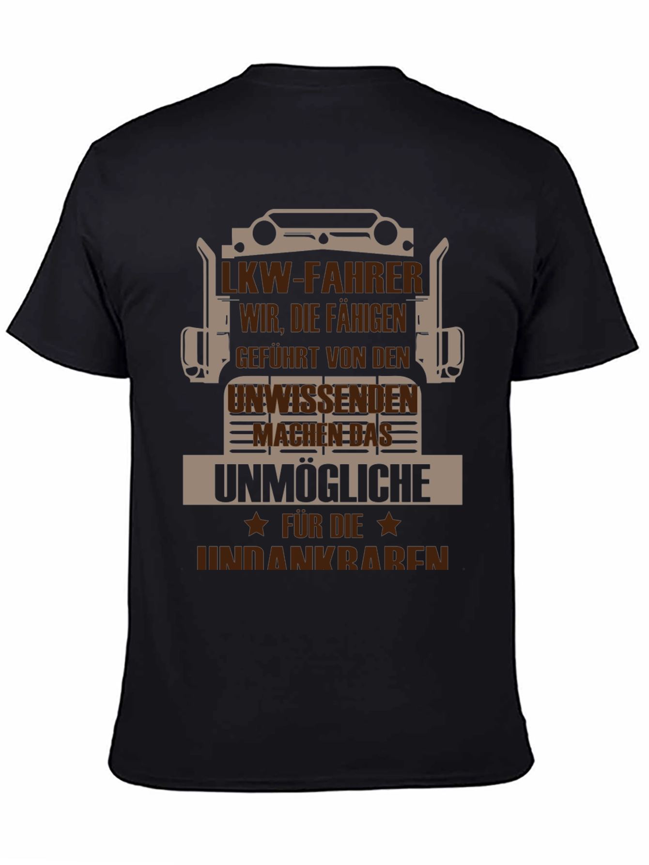 Trucker T-Shirt - German LKW-FAHRER Design
