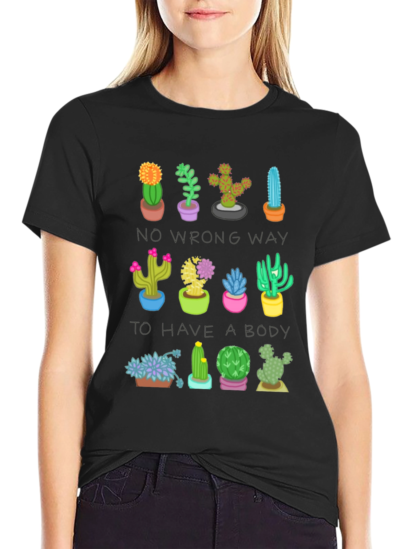 Cactus Body Positive T-Shirt