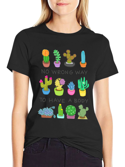 Cactus Body Positive T-Shirt