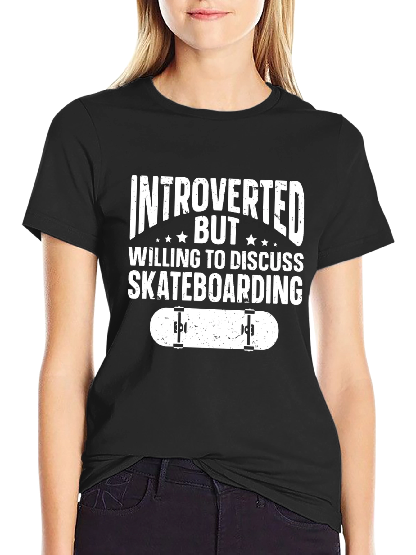 Introverted Skateboarder Tee