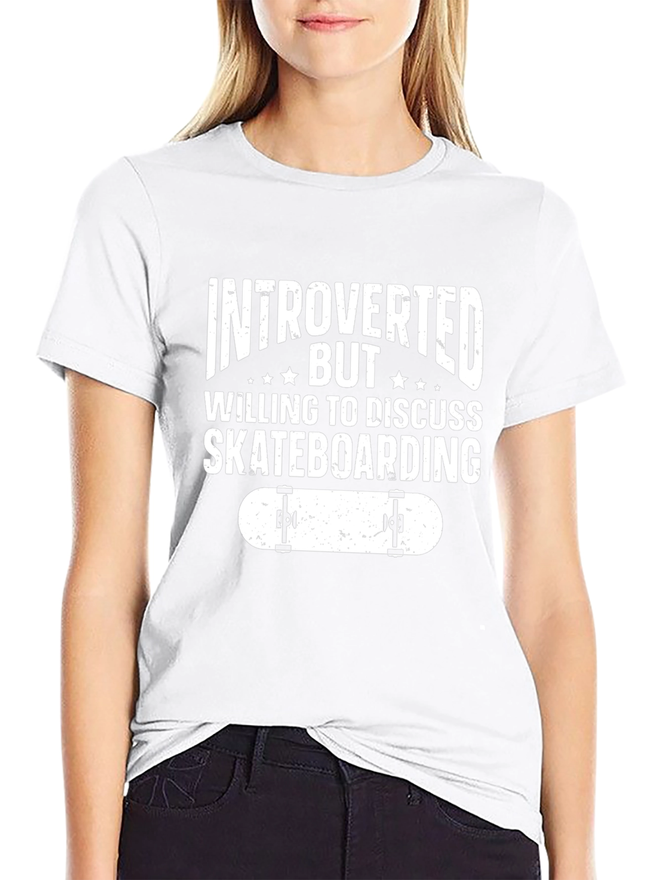 Introverted Skateboarder Tee