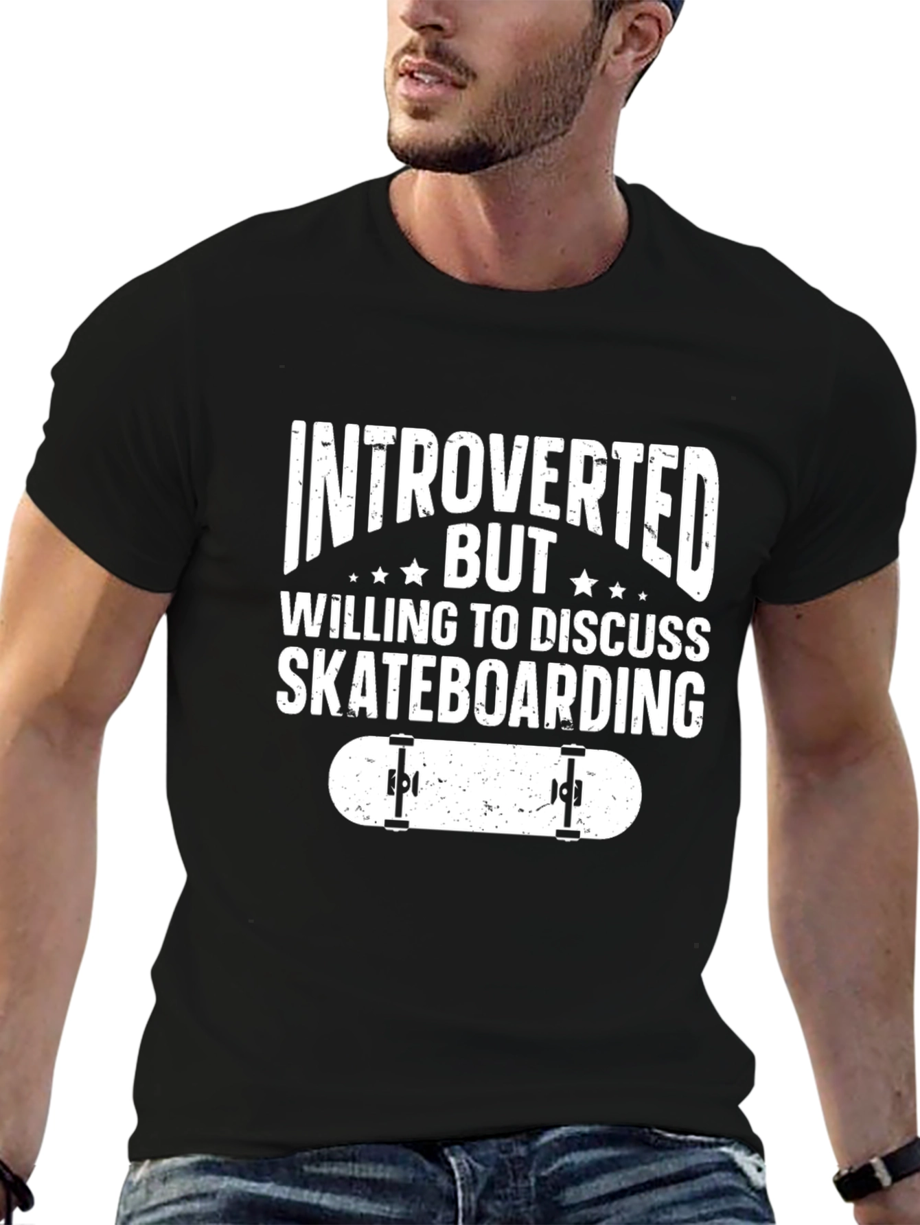 Introverted Skateboarder Tee