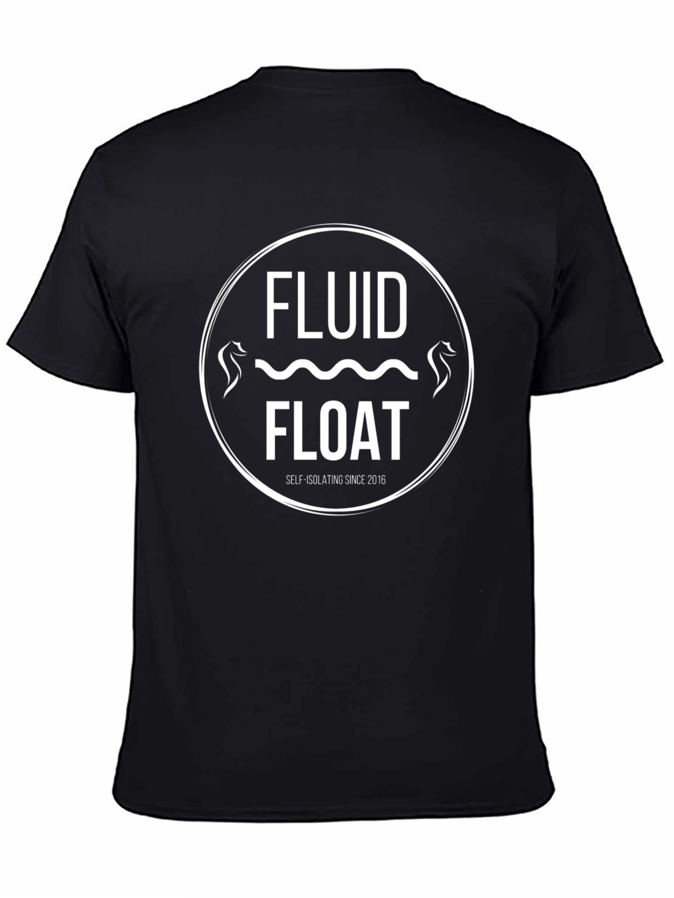 Fluid Float Graphic Tee - Self Isolating Since 2016