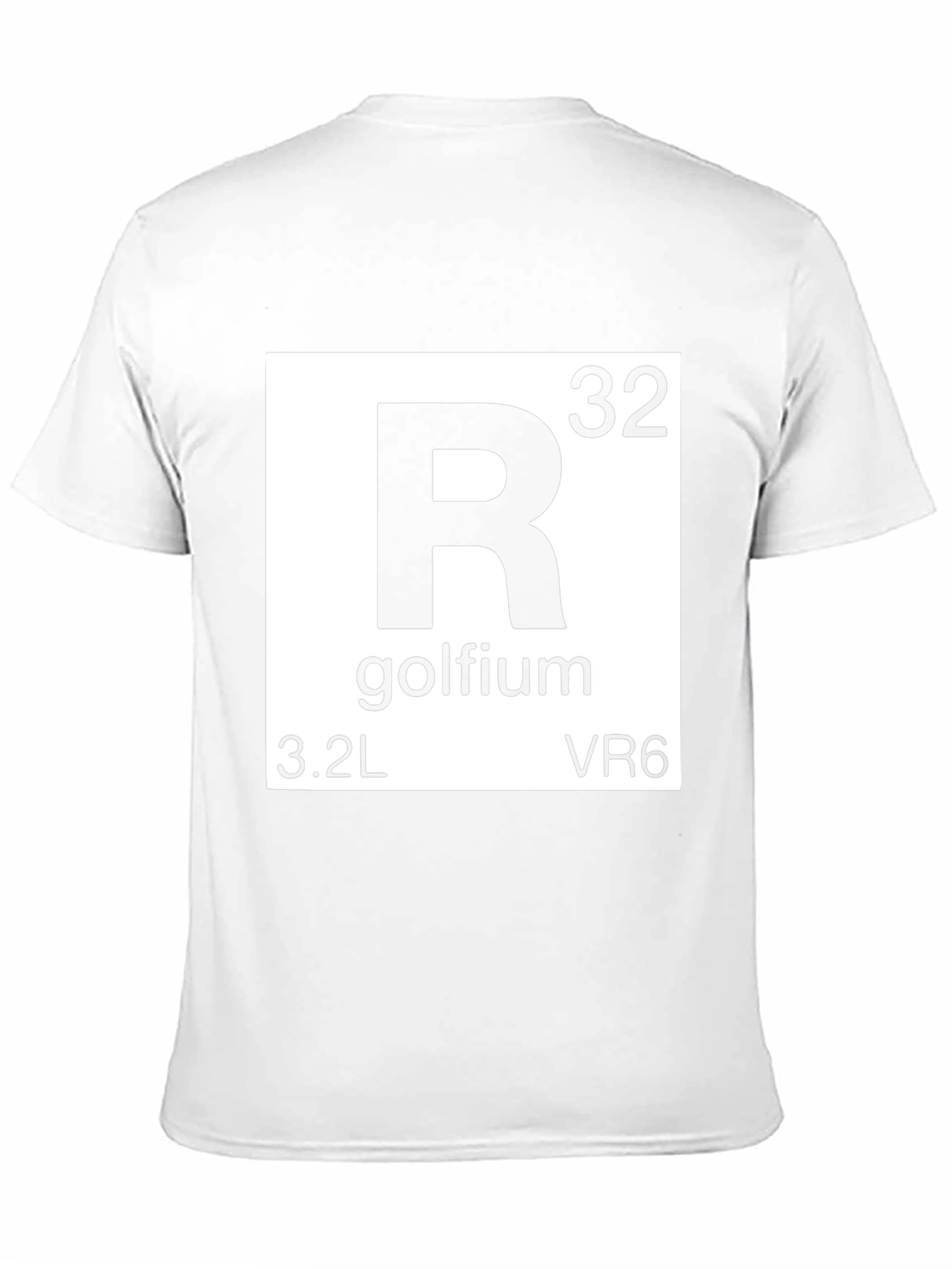 Golfium Periodic Table T-Shirt - Novelty Funny Golf Tee
