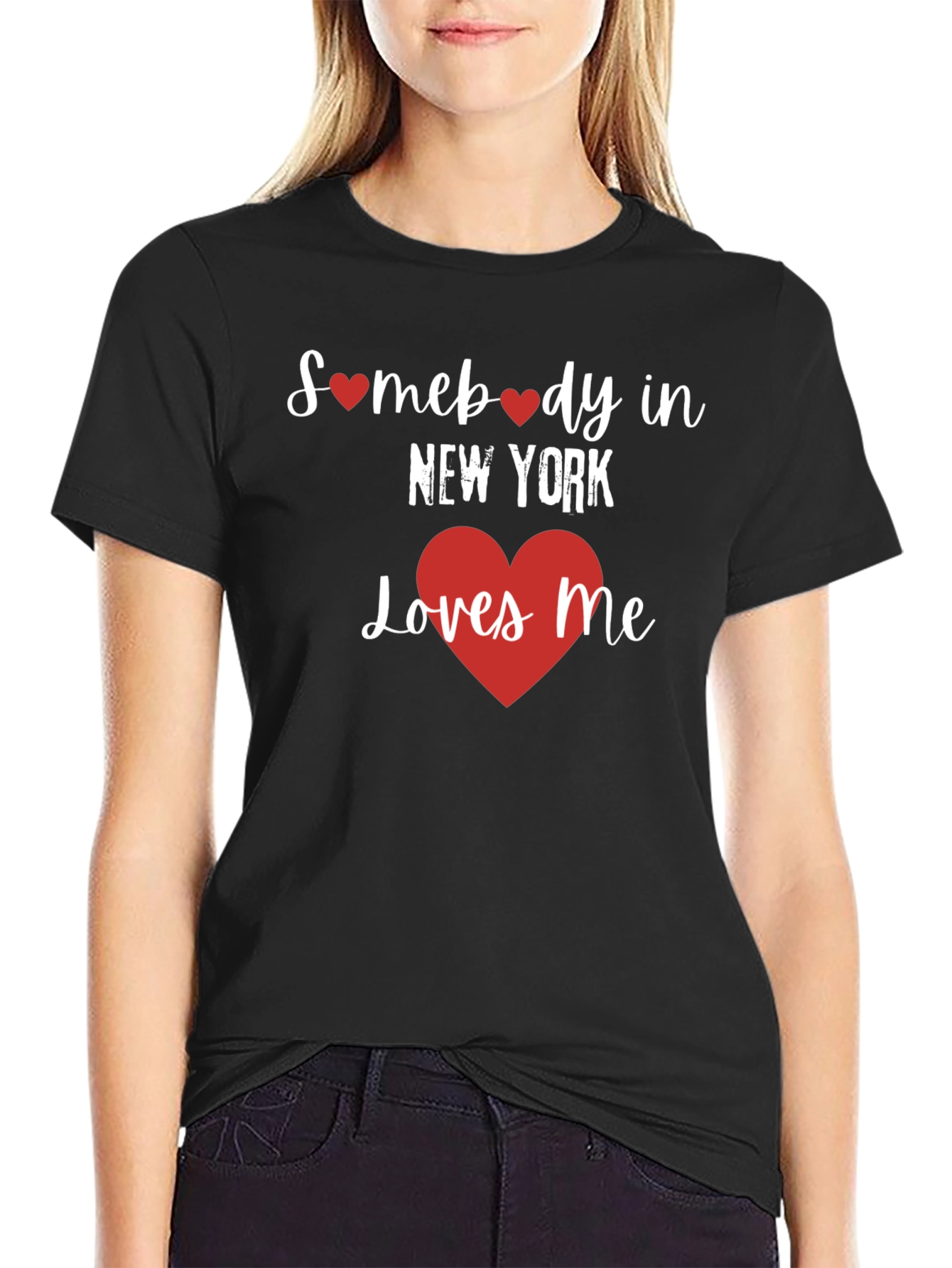 Somebody in New York Loves Me Graphic Tee