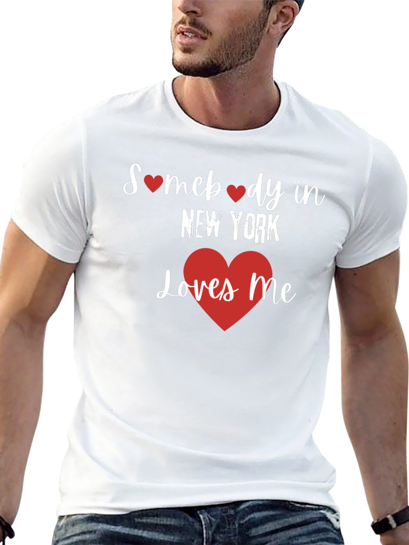 Somebody in New York Loves Me Graphic Tee