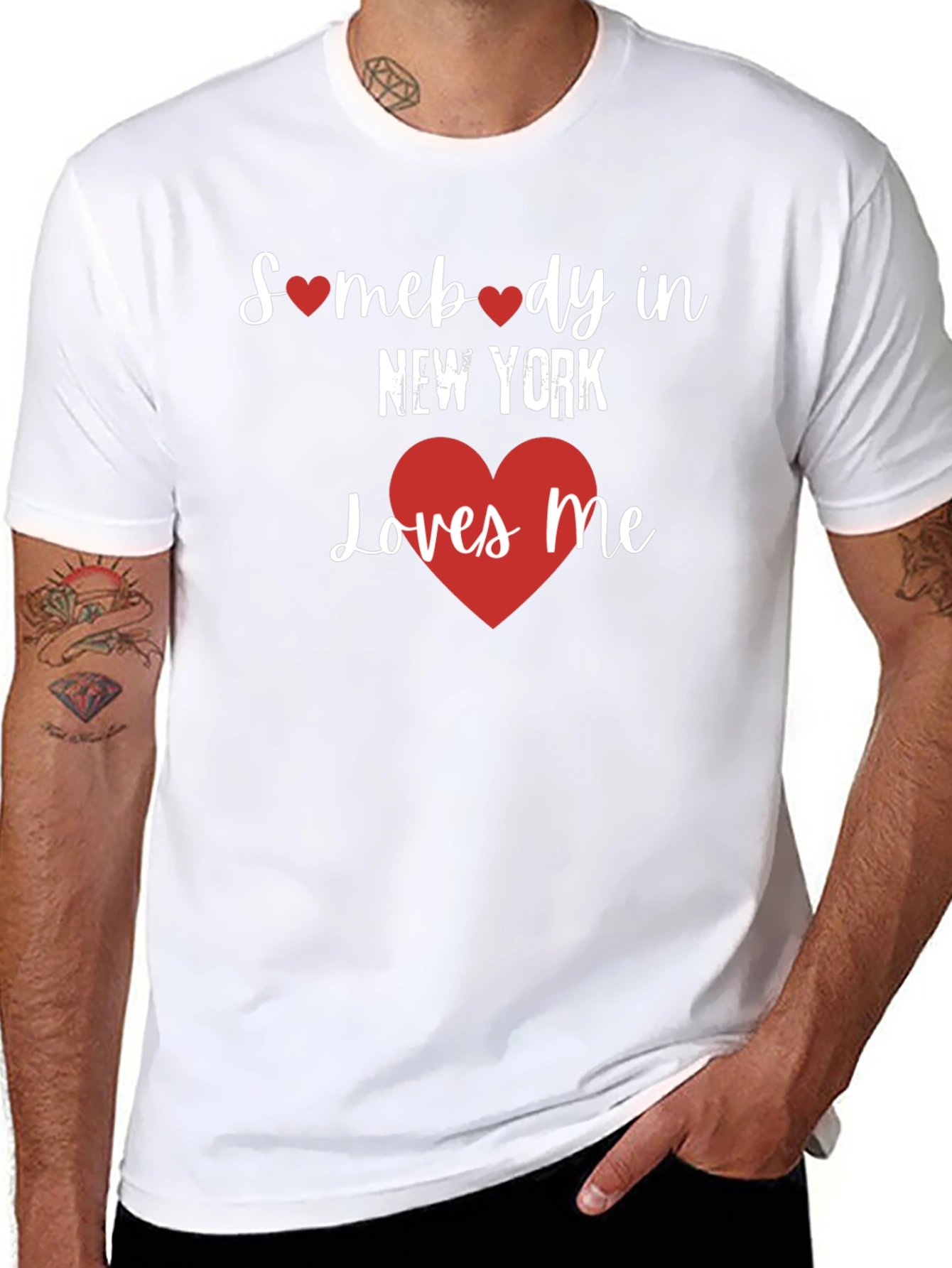 Somebody in New York Loves Me Graphic Tee