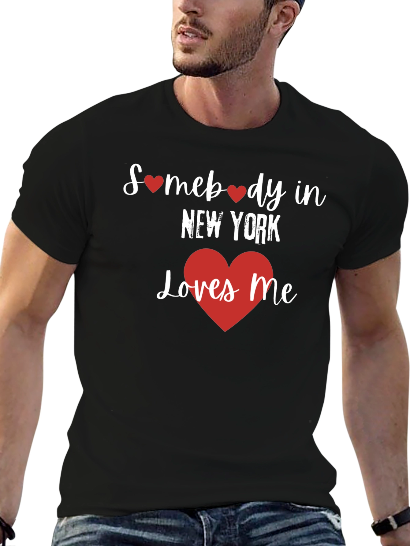 Somebody in New York Loves Me Graphic Tee