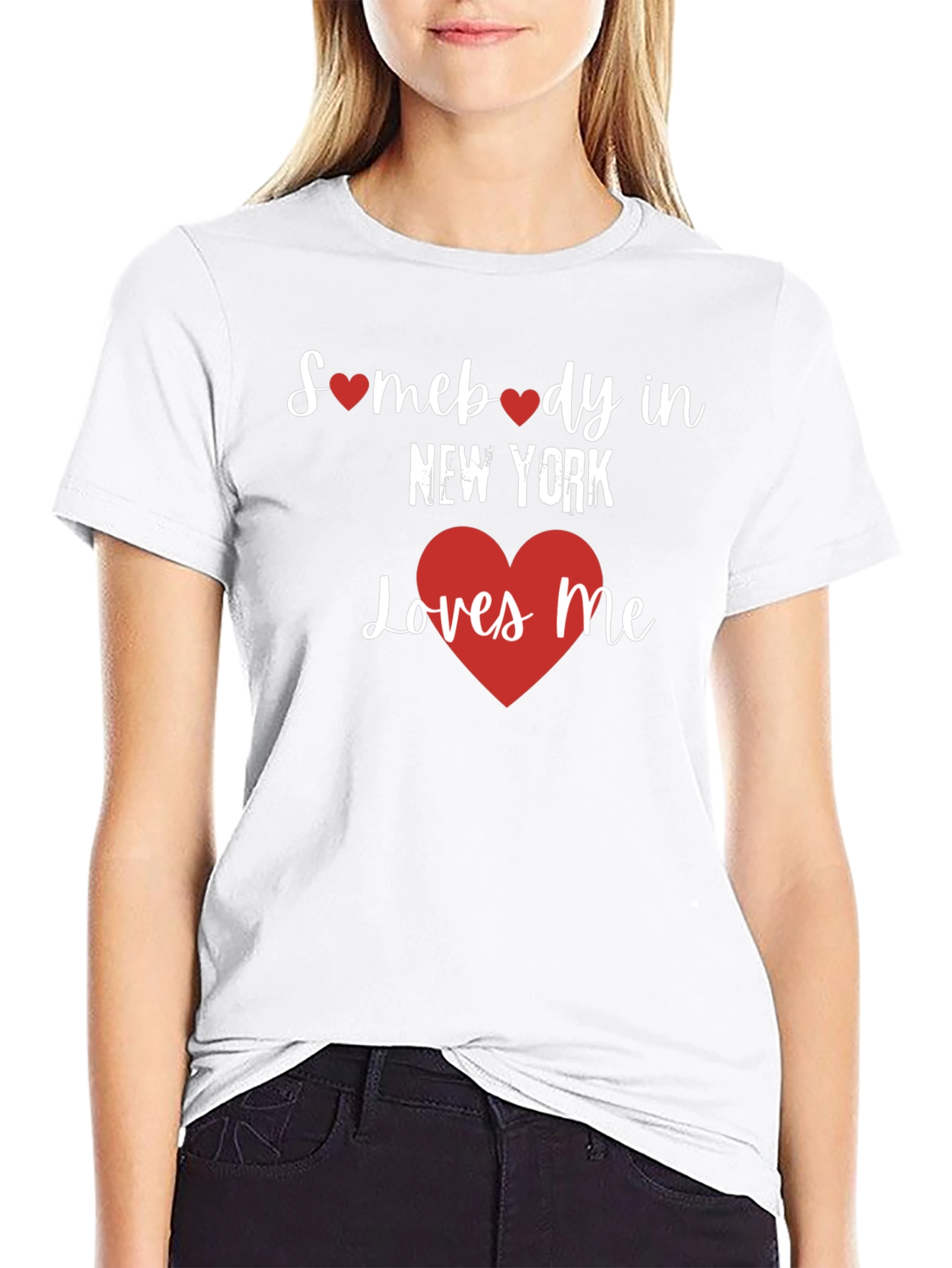 Somebody in New York Loves Me Graphic Tee