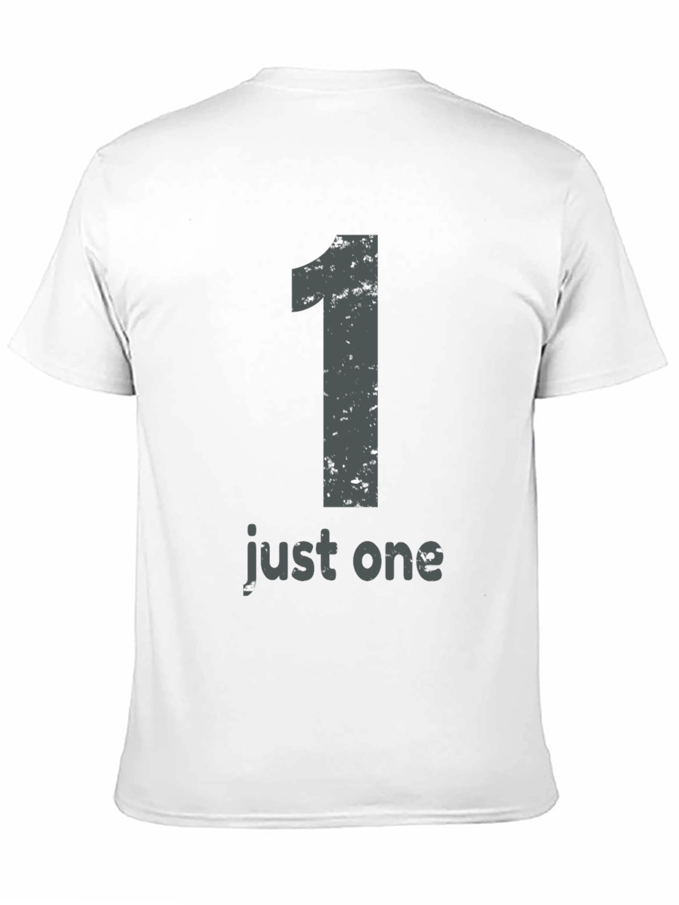 Just One Graphic Tee - Mens Black T-Shirt