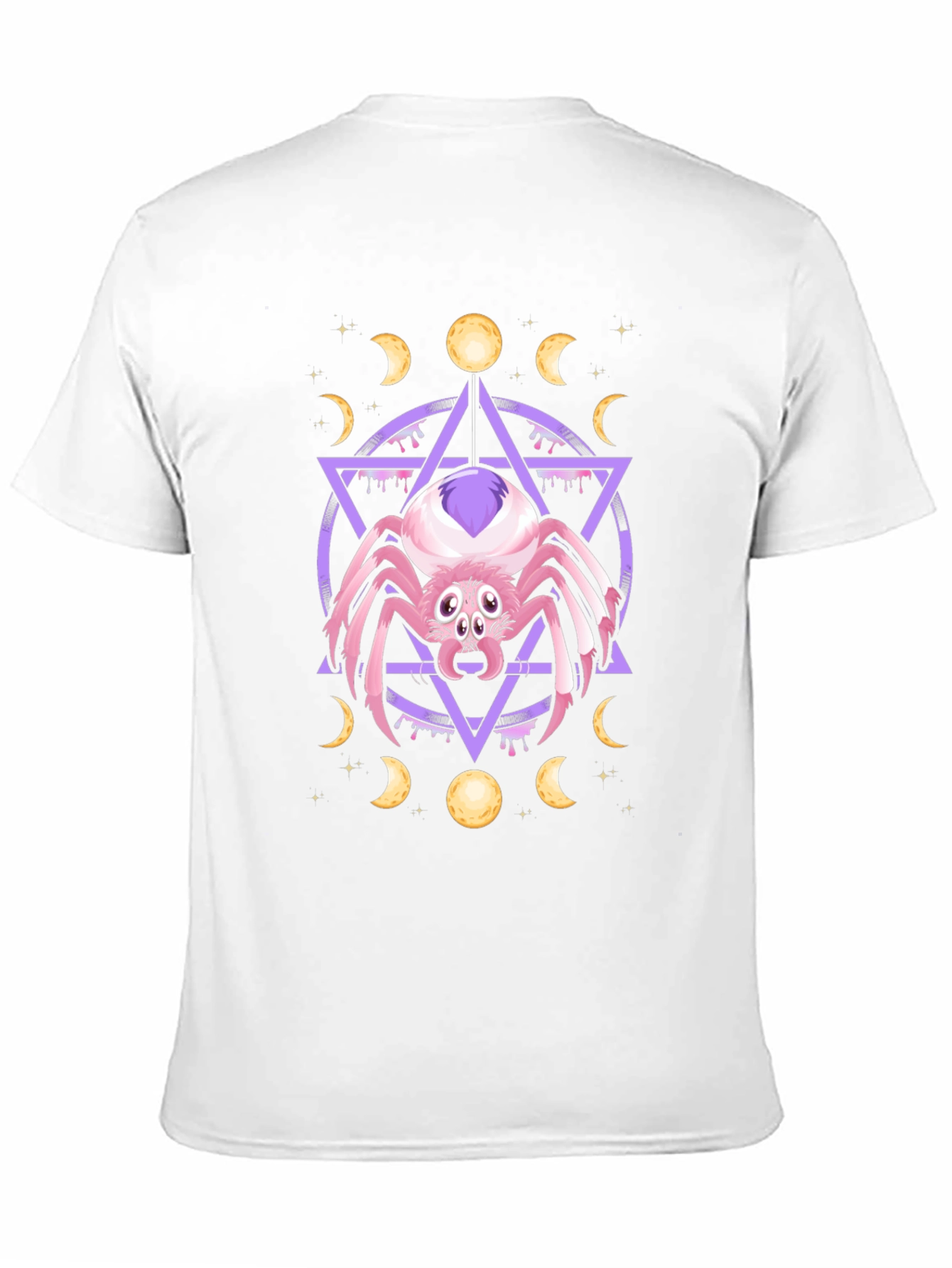 Mystic Spider Graphic Tee - Unisex Black T-Shirt