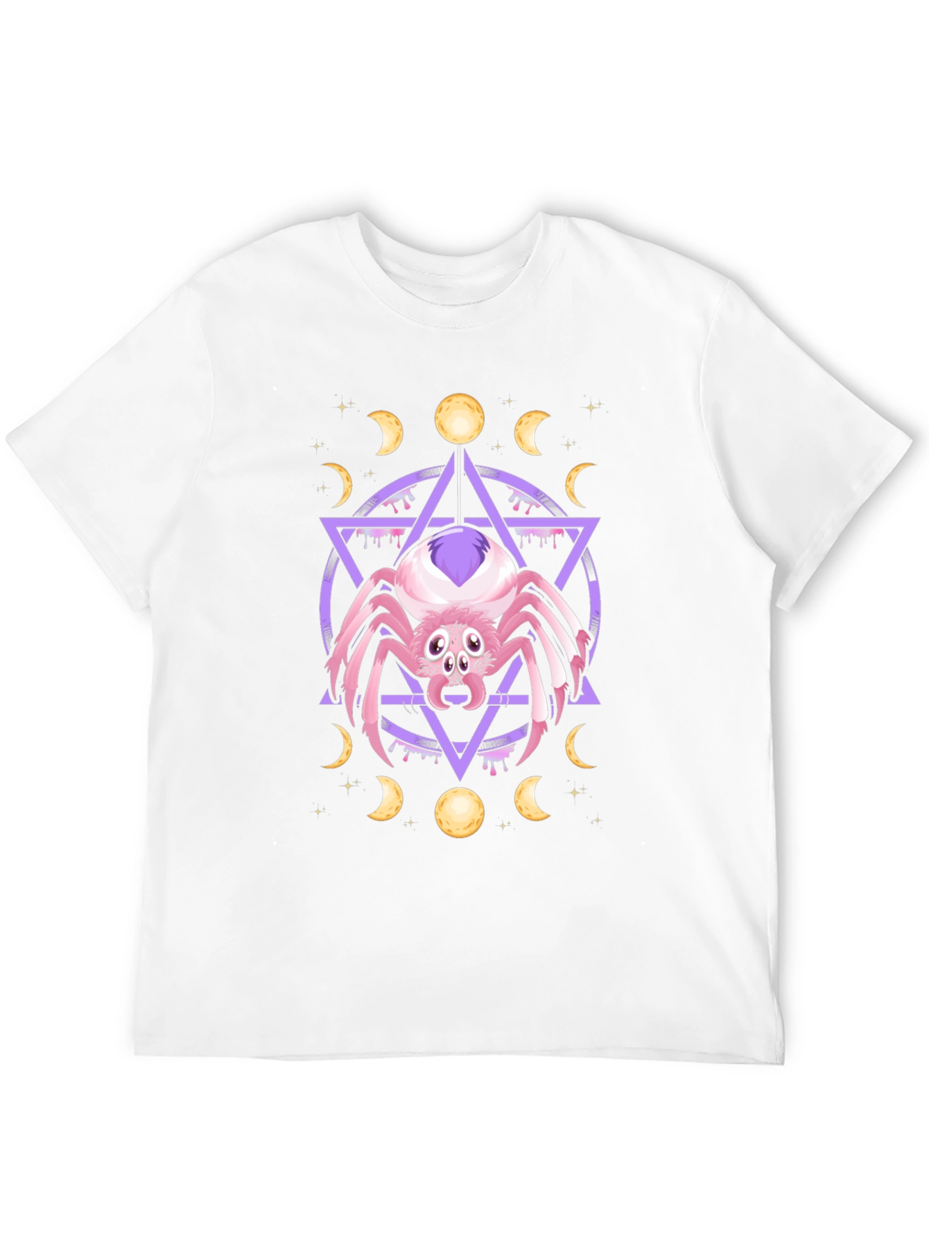 Mystic Spider Graphic Tee - Unisex Black T-Shirt