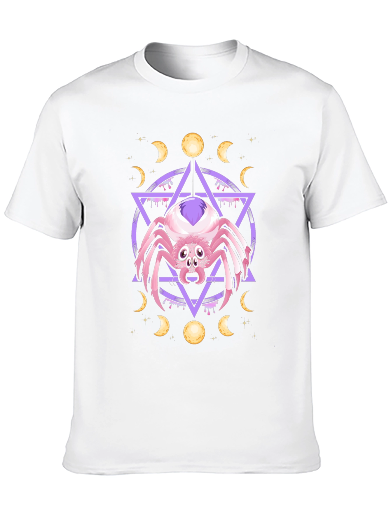 Mystic Spider Graphic Tee - Unisex Black T-Shirt