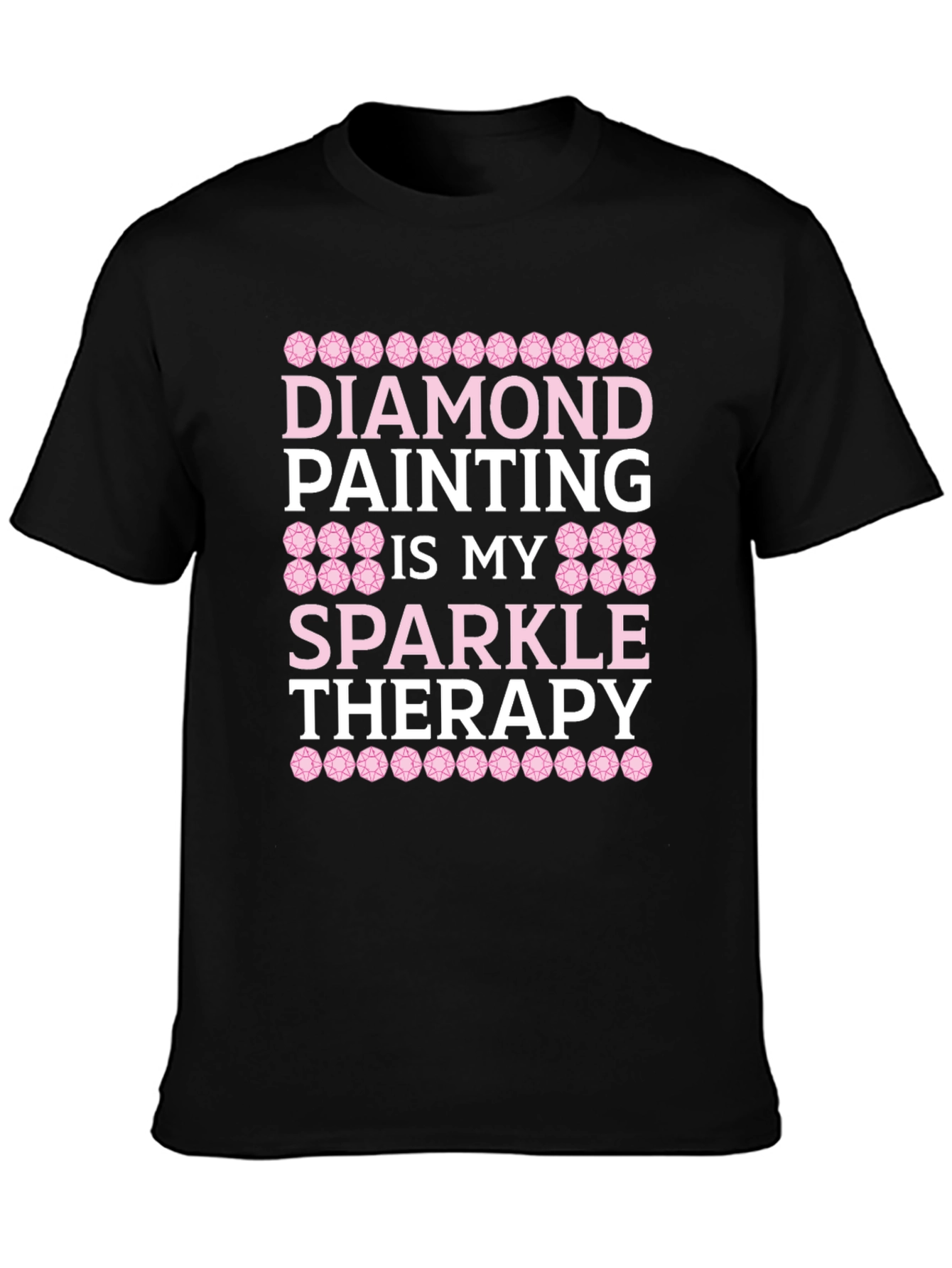 Diamond Painting Sparkle Therapy T-Shirt