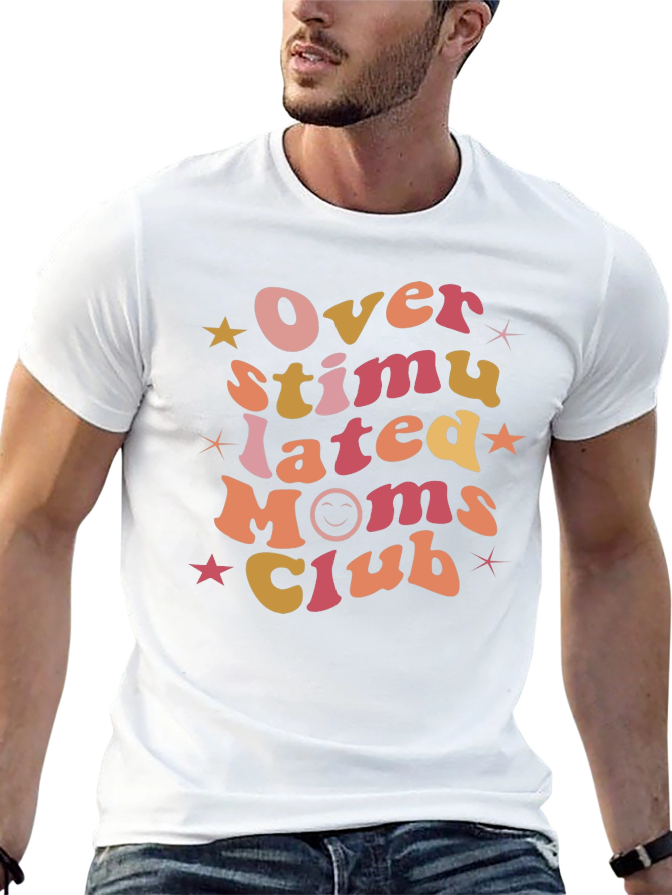 Overstimulated Moms Club Graphic Tee