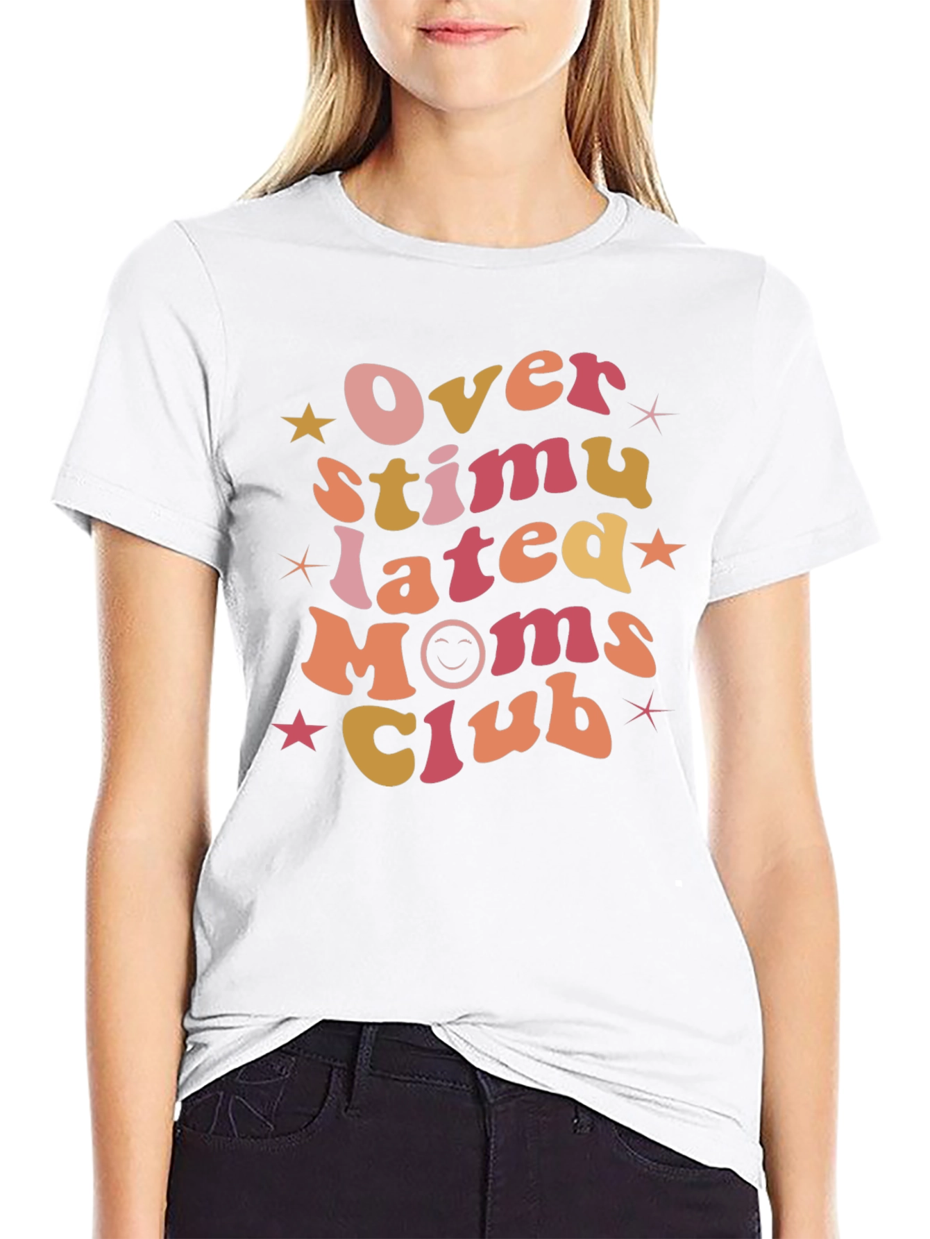 Overstimulated Moms Club Graphic Tee