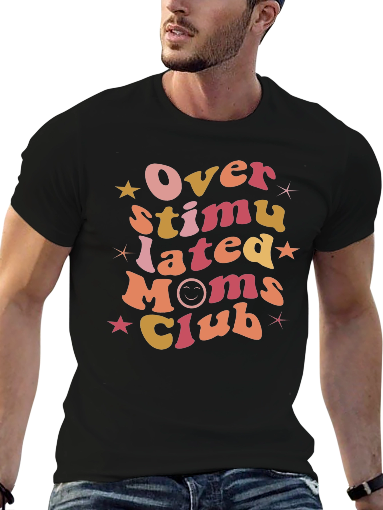 Overstimulated Moms Club Graphic Tee